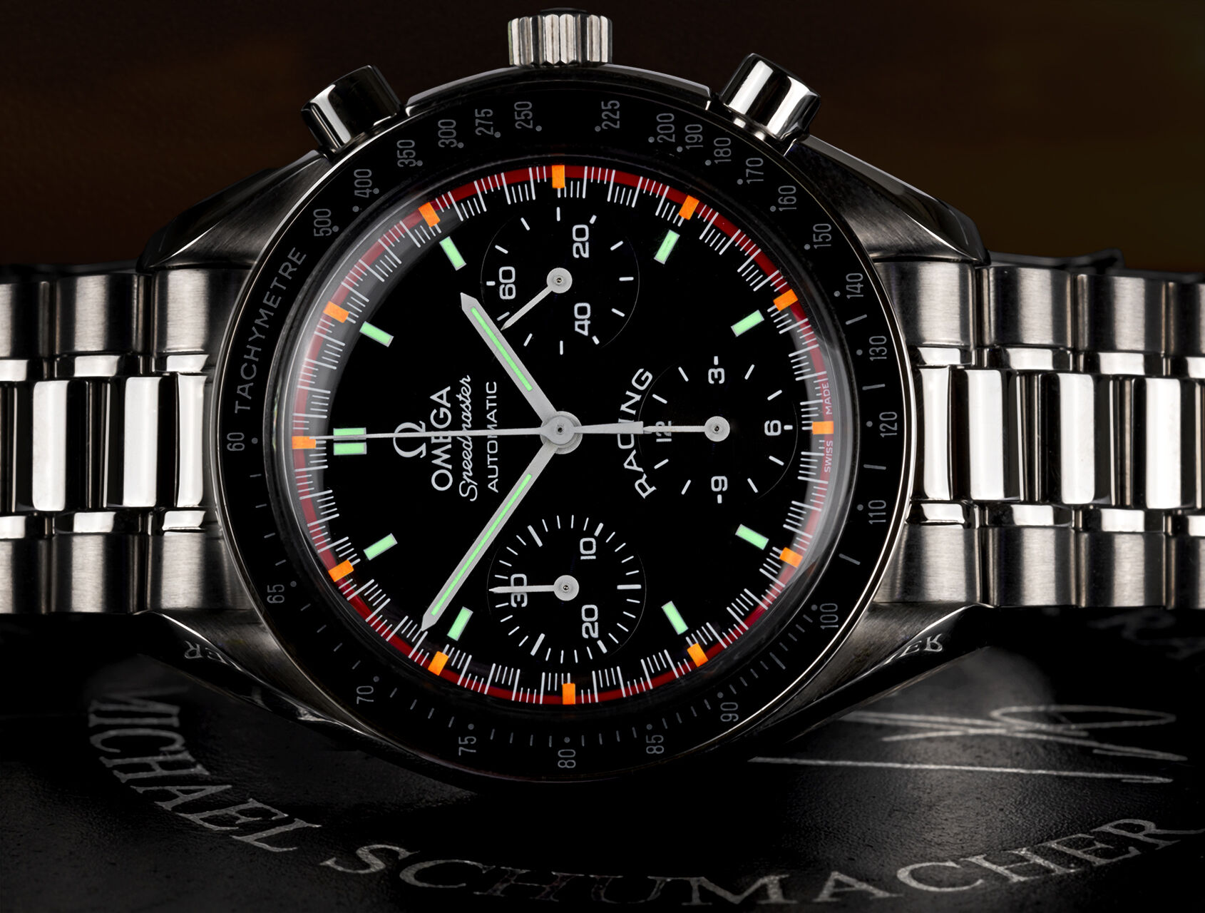 ref 351850 | 351850 - Michael Schumacher | Omega Speedmaster