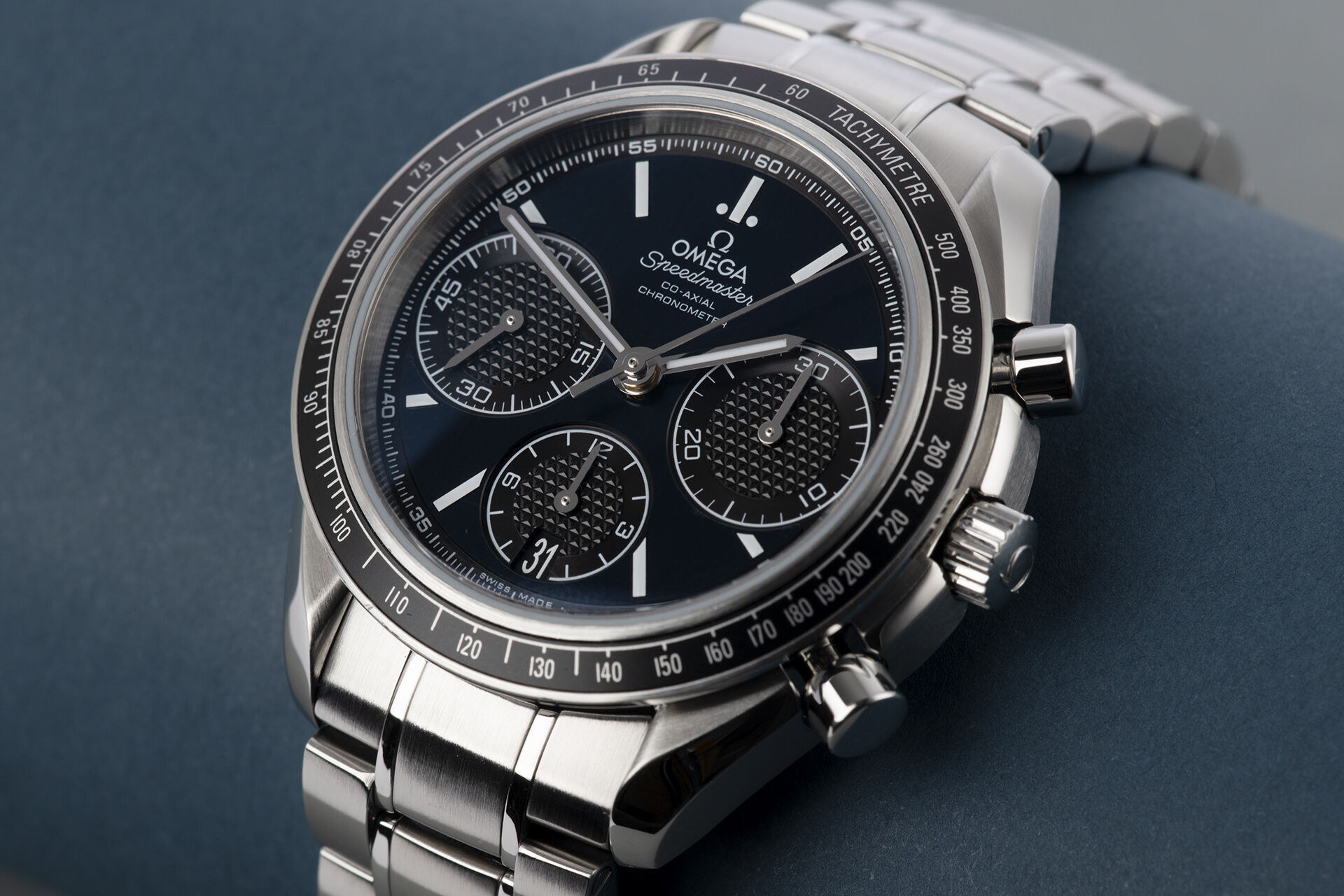 ref 32630405003001 | Full Set - 'Blue Dial' | Omega Speedmaster