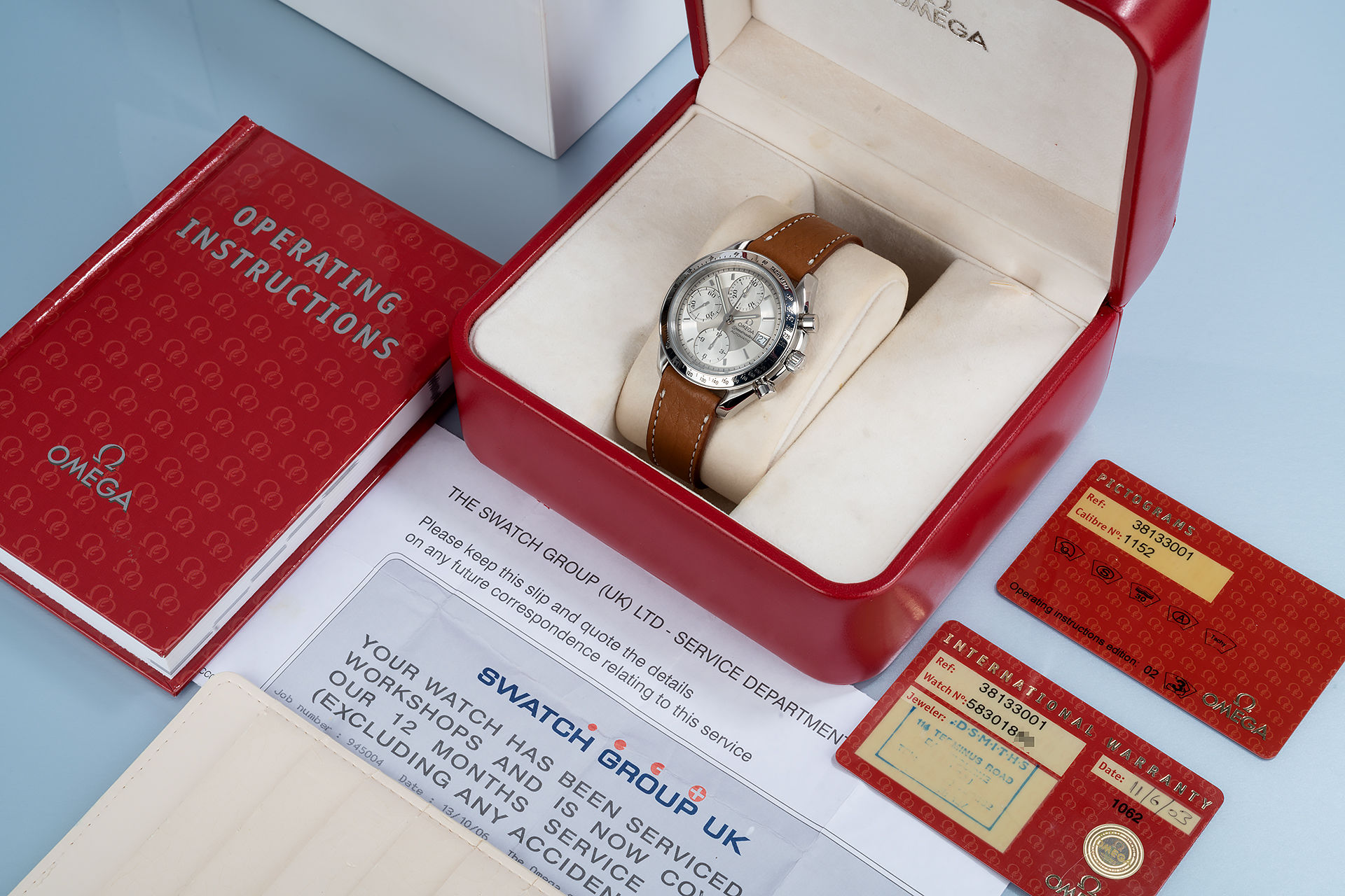 ref 3513.30.00 | 'Box & Papers'  | Omega Speedmaster