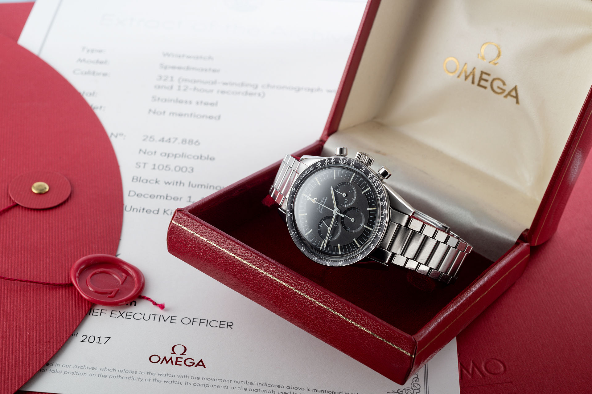 ref ST105.003-65 | 'Ed White' Beautiful Example | Omega Speedmaster