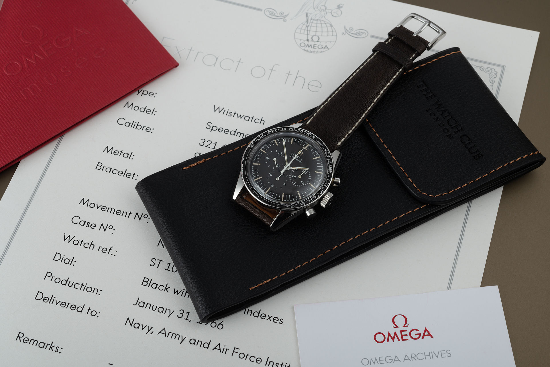 ref ST105.003-65 | 'NAAFI' Medical Pulsation Index | Omega Speedmaster