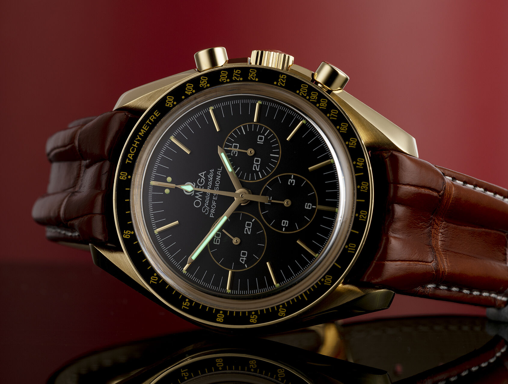 ref 3691.50  | 18ct Gold - Limited Edition  | Omega Speedmaster Professional