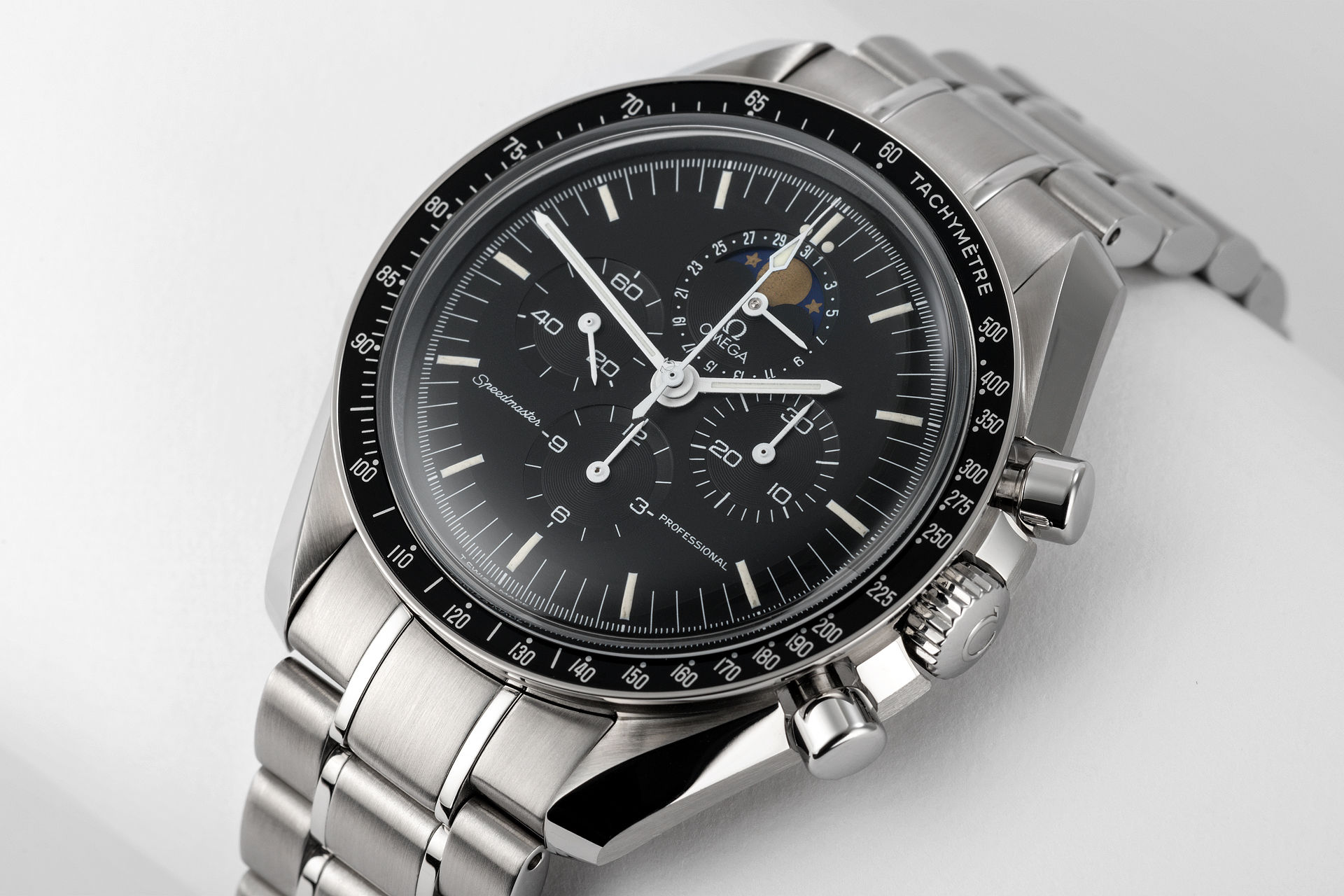 ref ST345.0809 | Rare Model 'Full Set' | Omega Speedmaster Professional Moonphase