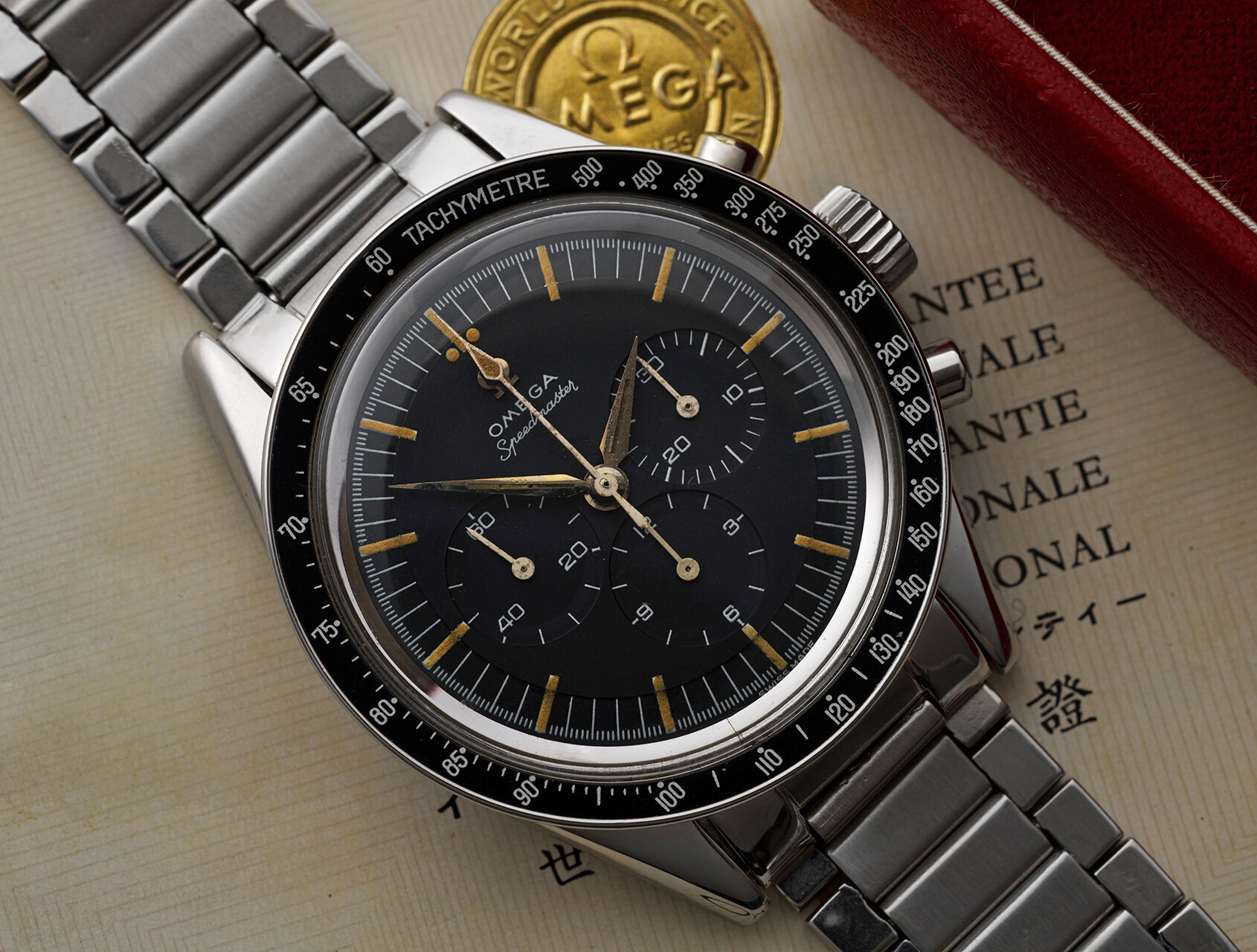 ref 105.002-62 SC | Transitional - 'Box & Papers' | Omega Speedmaster