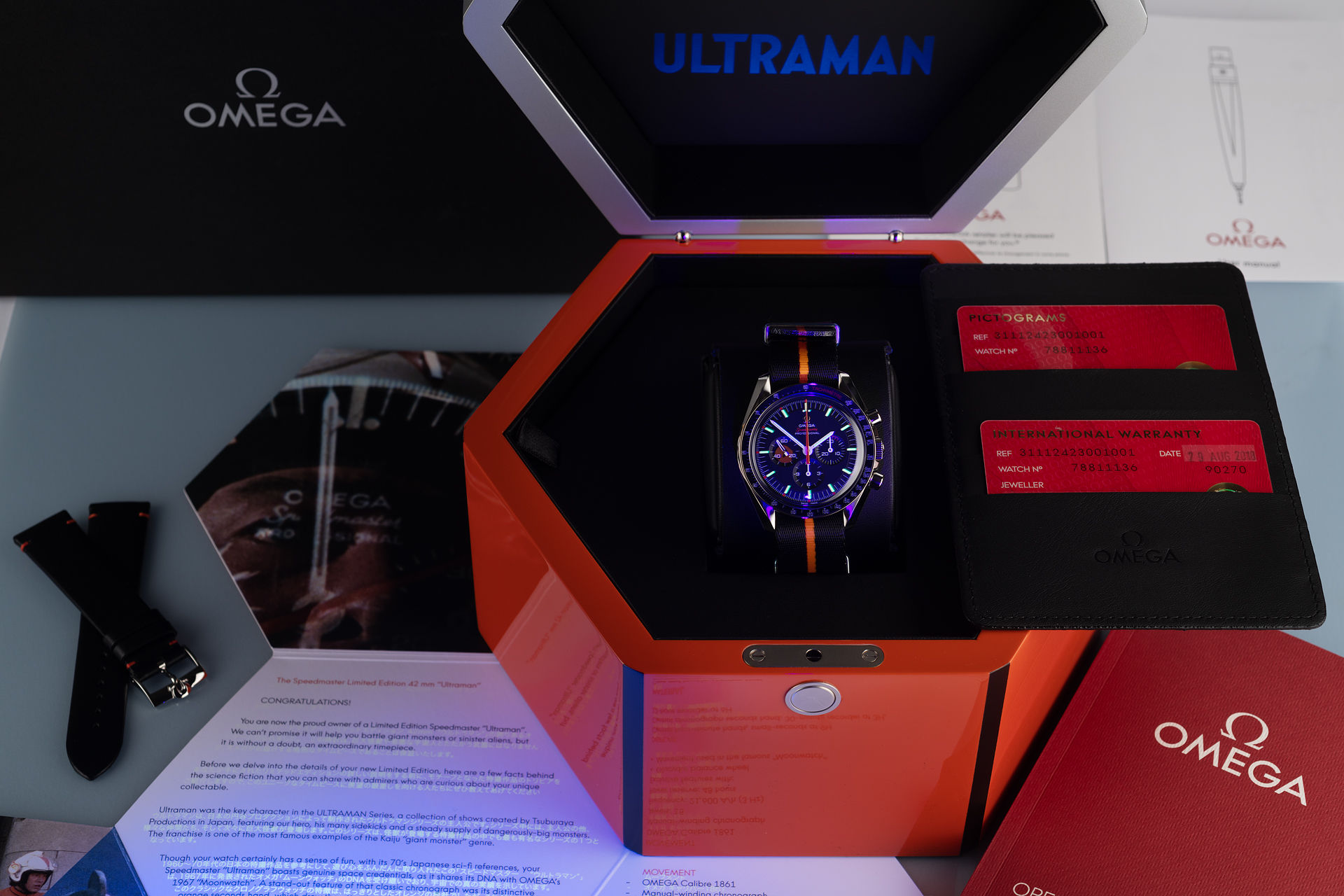 ref 31112423001001 | Brand New Limited Edition | Omega Speedmaster Ultraman