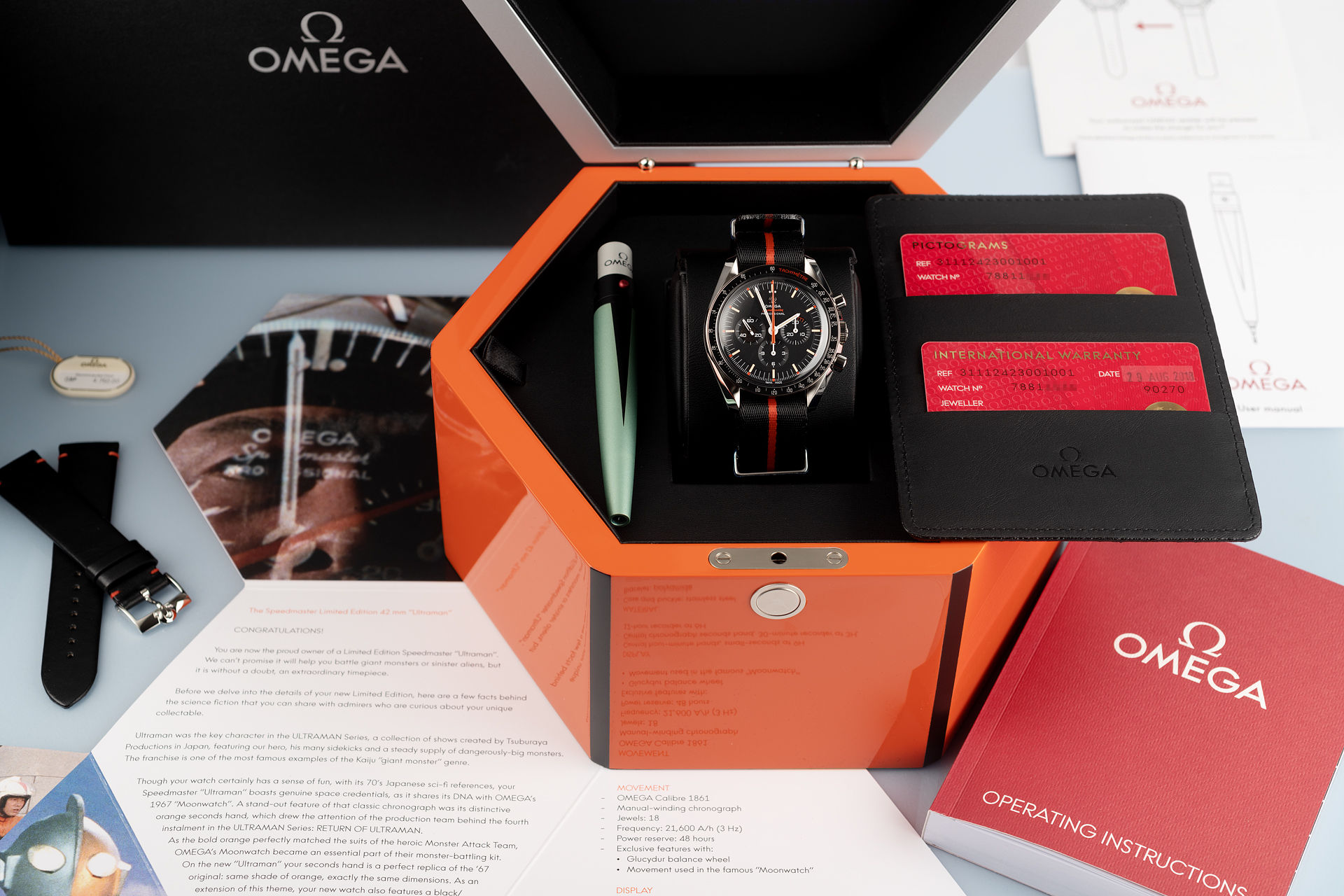 ref 31112423001001 | Brand New Limited Edition | Omega Speedmaster Ultraman