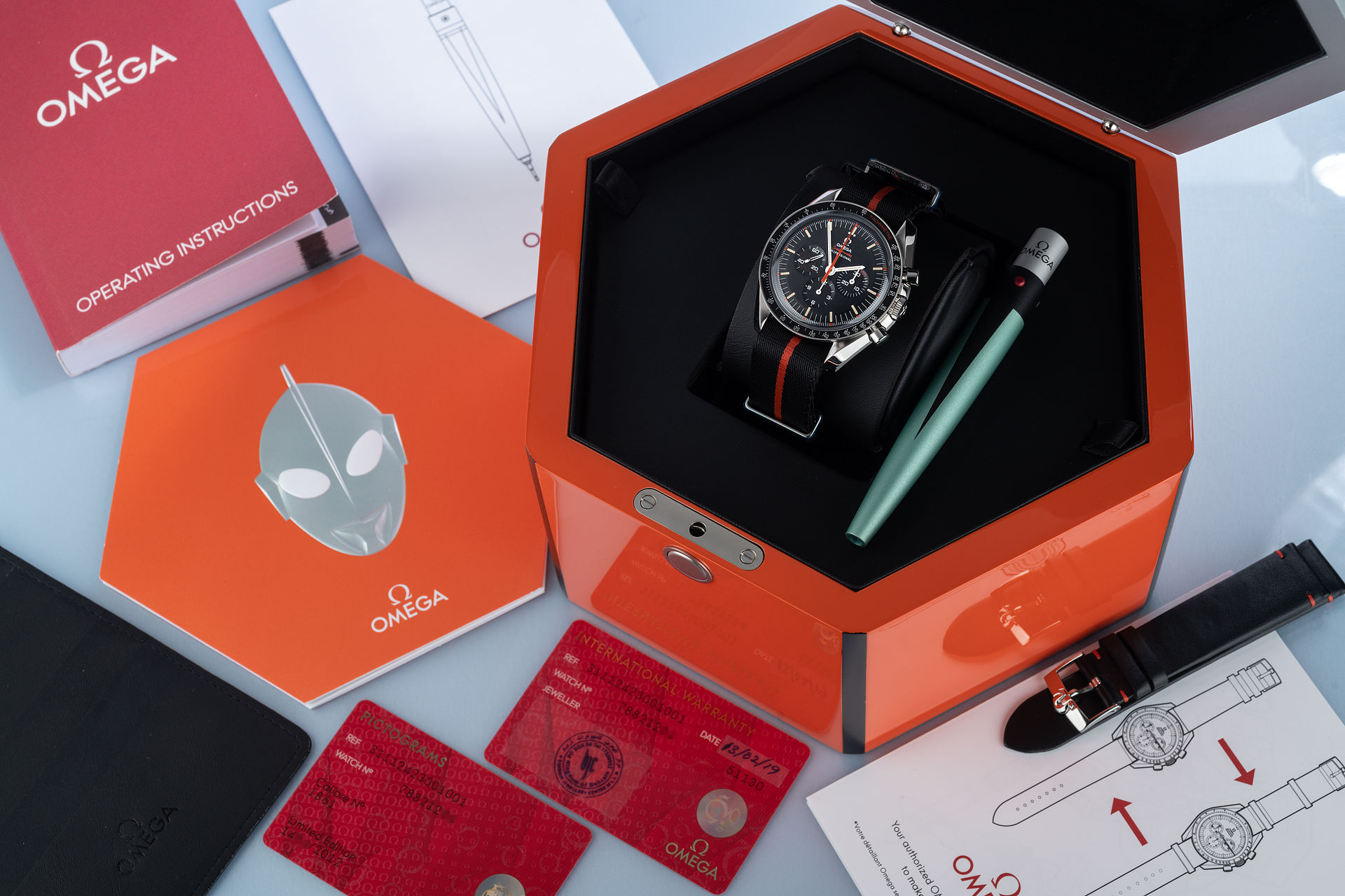 ref 31112423001001 | Brand New 2019 'Limited Edition' | Omega Speedmaster Ultraman