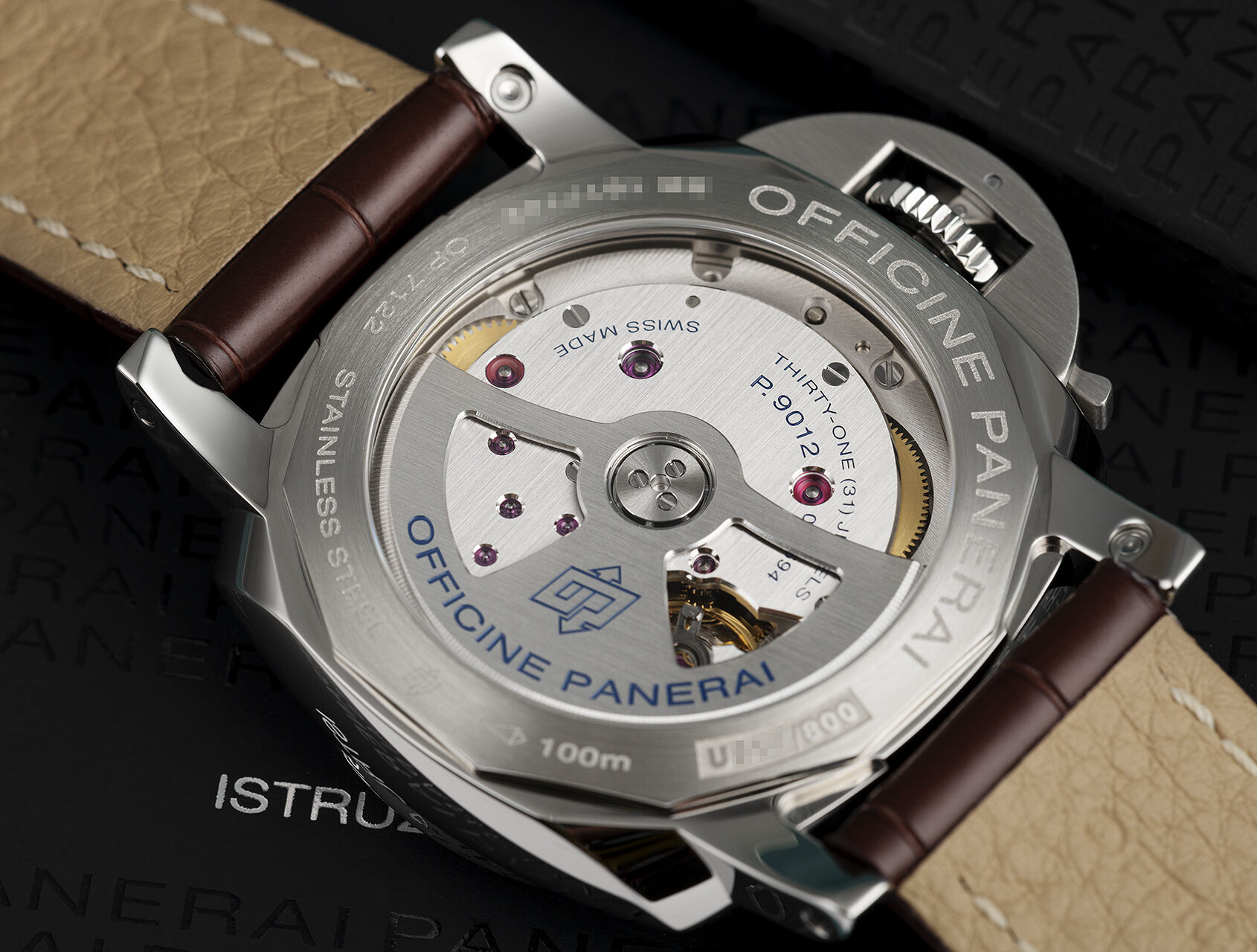 ref PAM01537 | PAM 01537 - Box & Certificate  | Panerai Luminor 1950 3-Day GMT