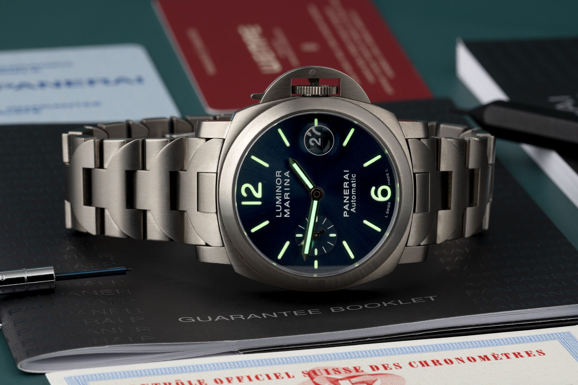 ref PAM 283 | Box & Certificate | Panerai Luminor Marina