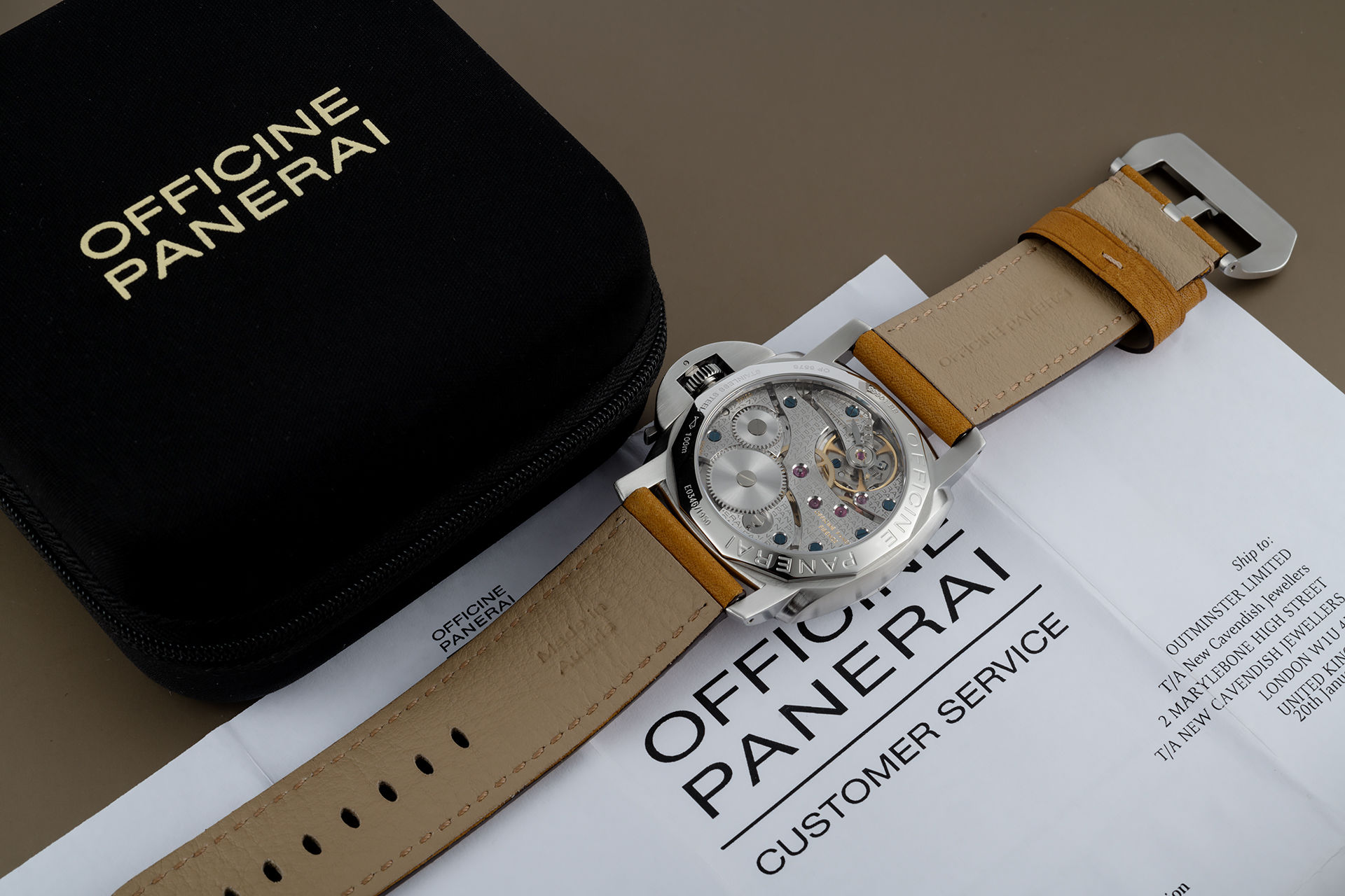 ref PAM 127 | Limited Edition 'Full Panerai Service' | Panerai Luminor 1950