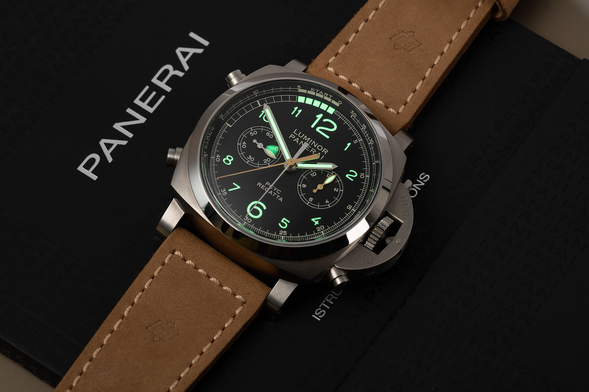 ref PAM00652 | Complete Set 'Flyback' | Panerai Luminor 1950