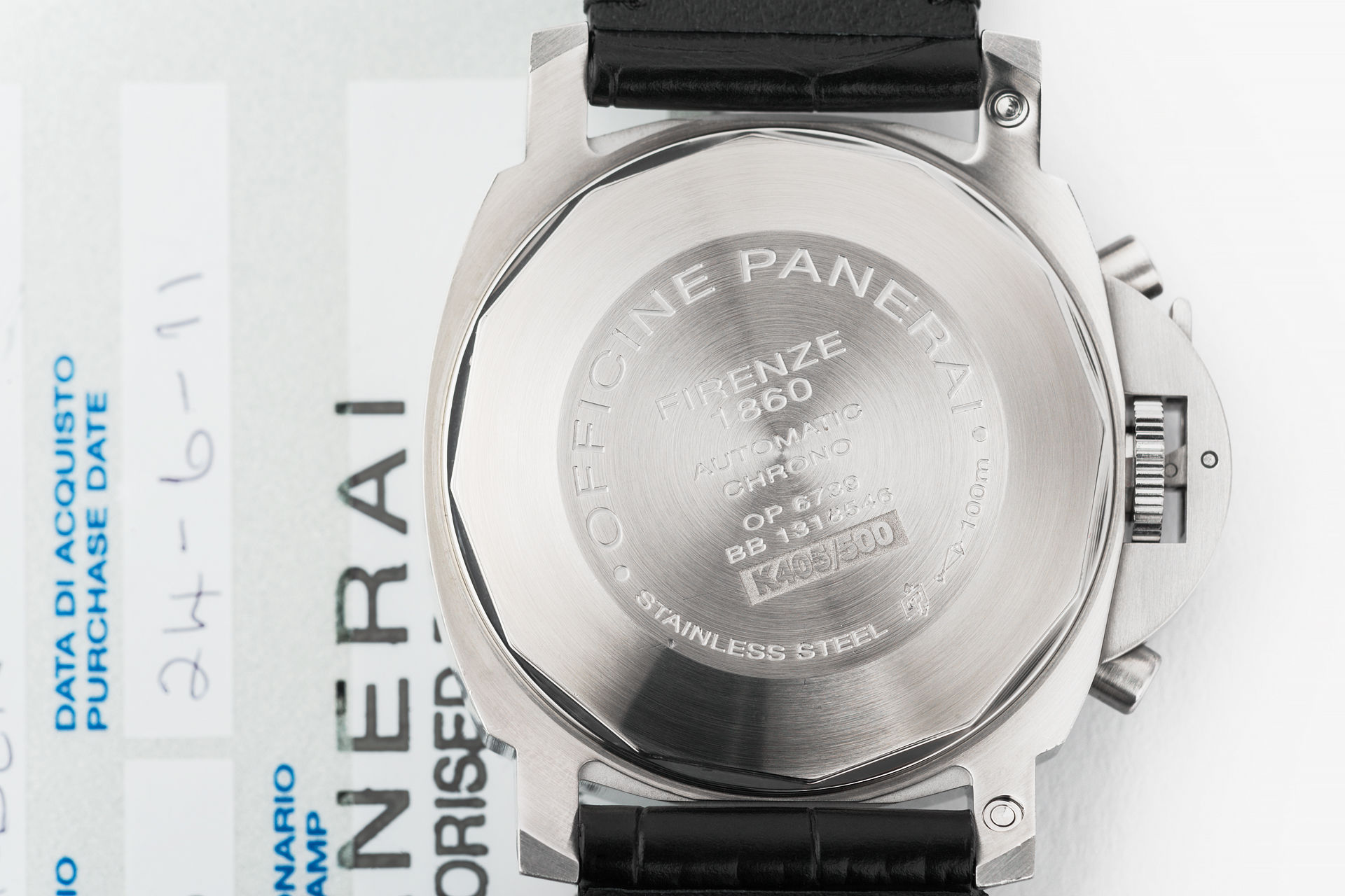 ref PAM 310 | 40mm 'Full Set' | Panerai Luminor Chronograph