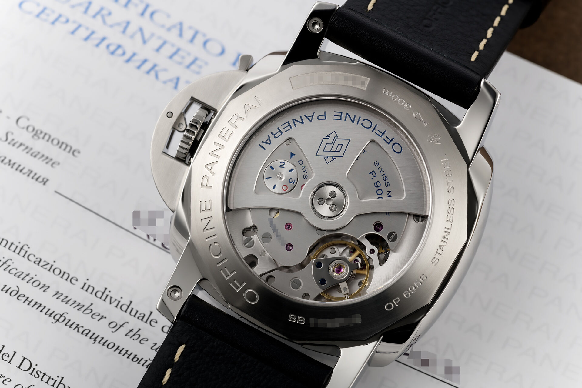  | Box & Certificate | Panerai Luminor GMT