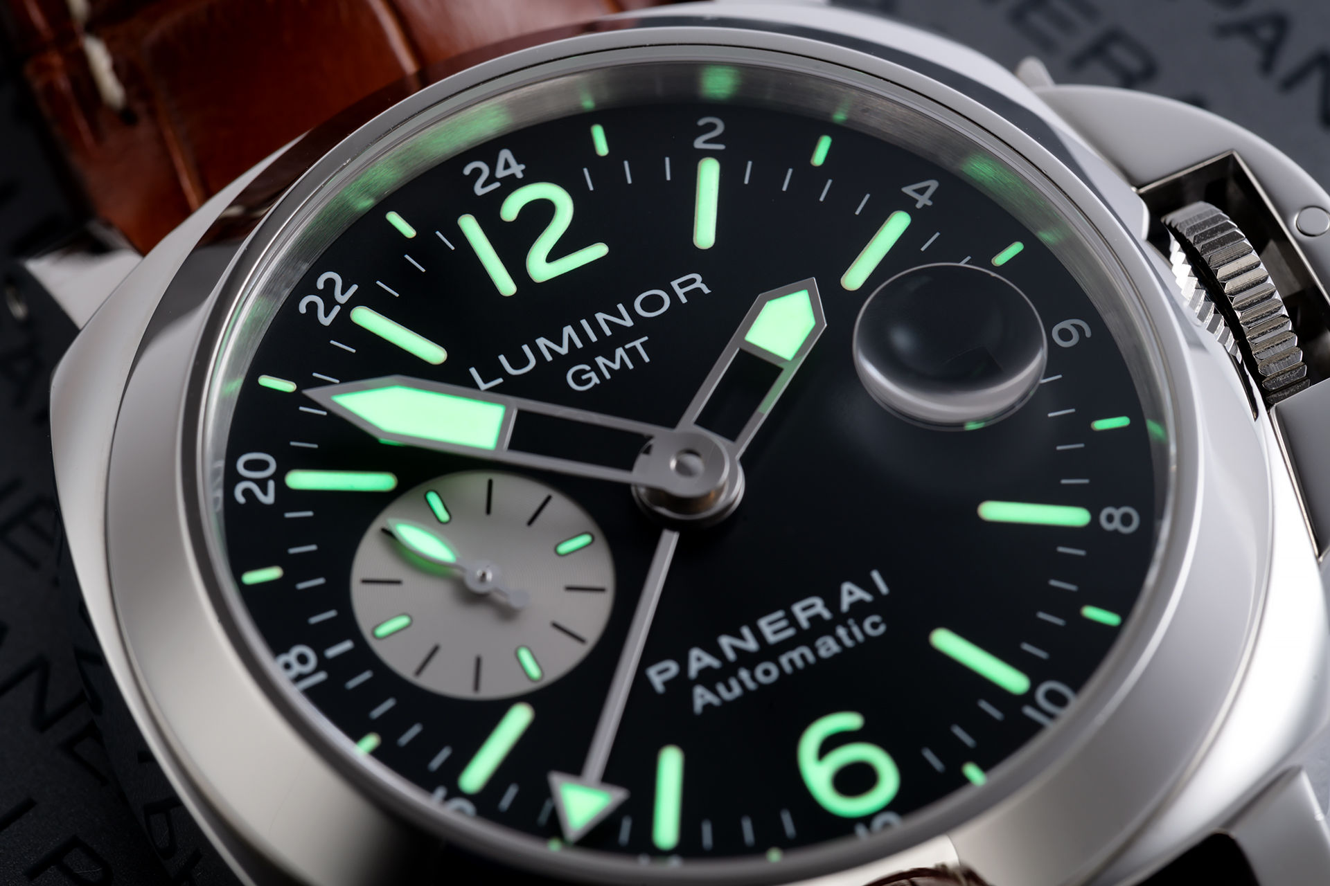 ref PAM 088 | Panerai Warranty to 2021 | Panerai Luminor GMT