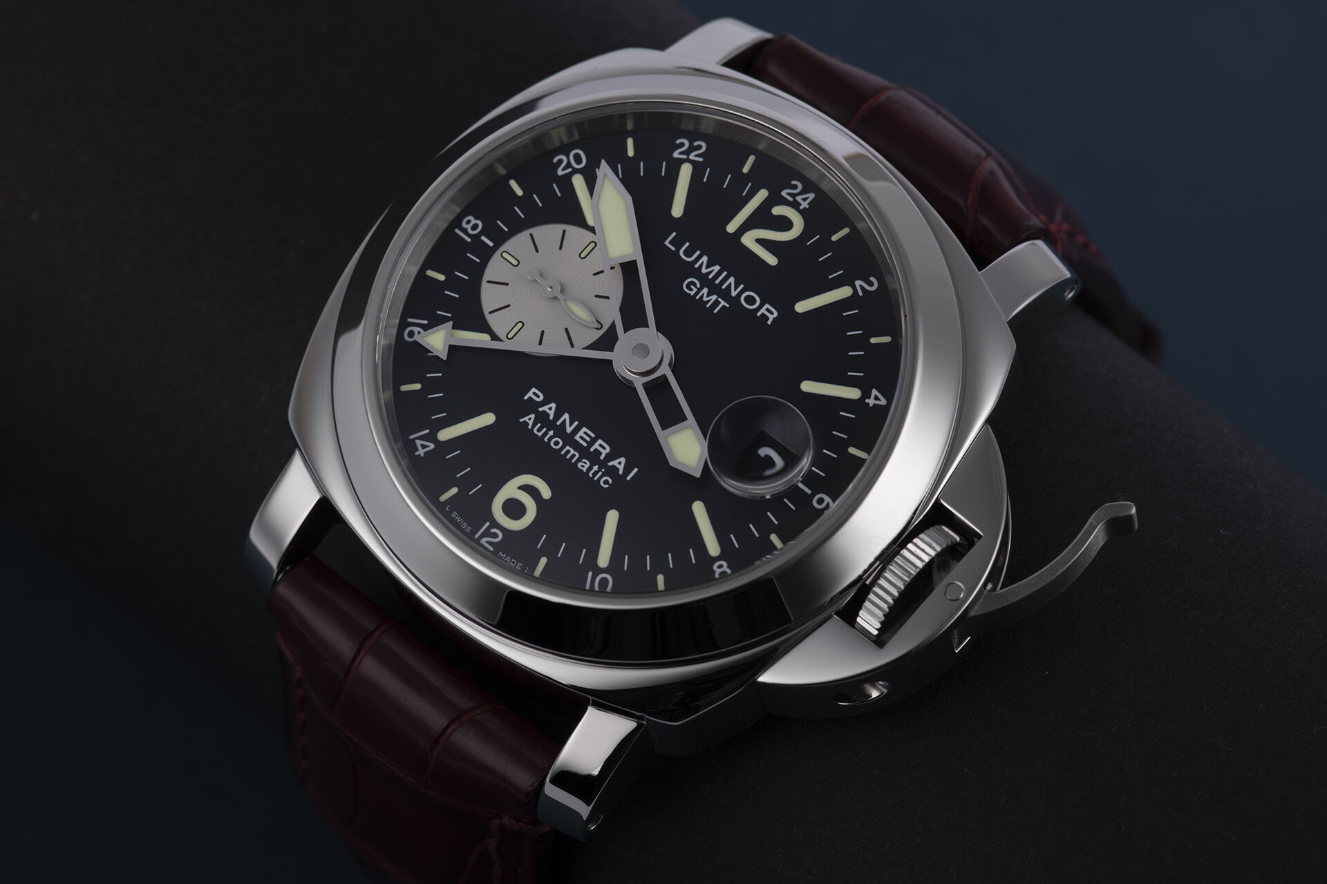 ref PAM 088 | Box & Certificate | Panerai Luminor GMT