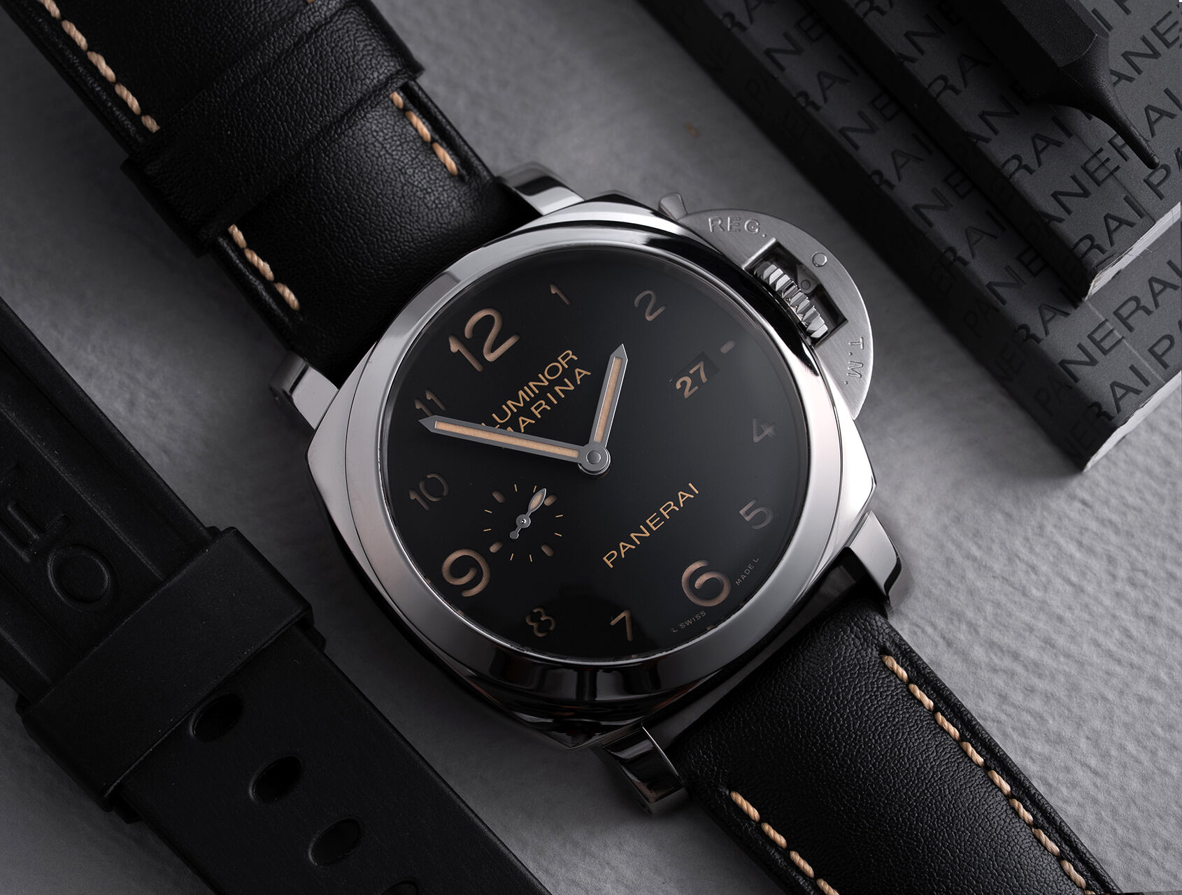ref PAM 359 | 'Dirty Dial' Box & Papers | Panerai Luminor Marina