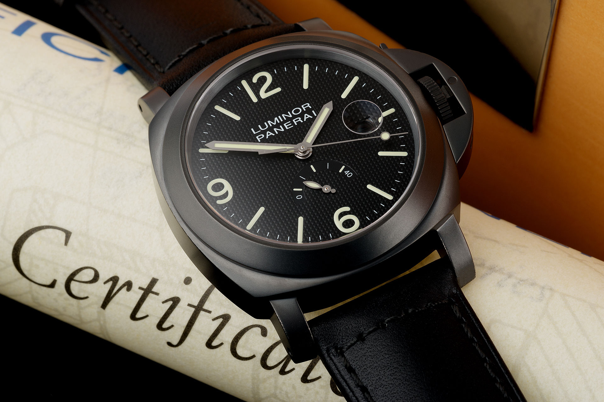 ref PAM00028 | 'Full Set' Limited Edition PVD | Panerai Luminor Marina