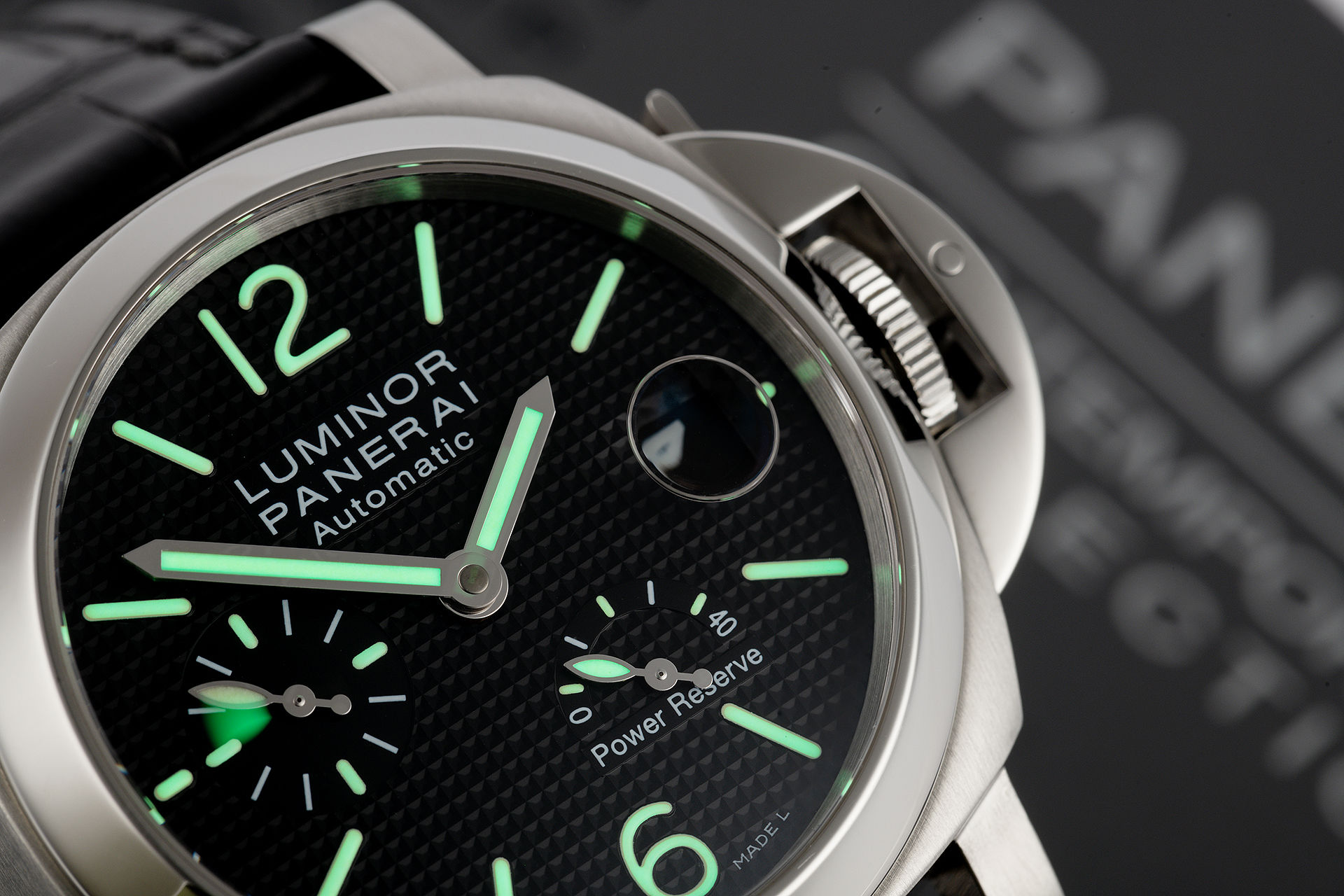 ref PAM 241 OP6767 | 'Full Set' Panerai Service Warranty | Panerai Luminor Power Reserve