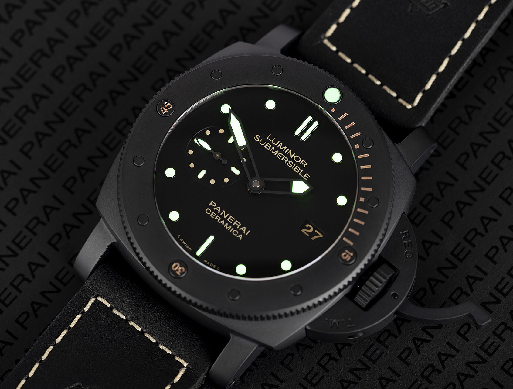 ref PAM00508 | 47mm Ceramica | Panerai Luminor Submersible