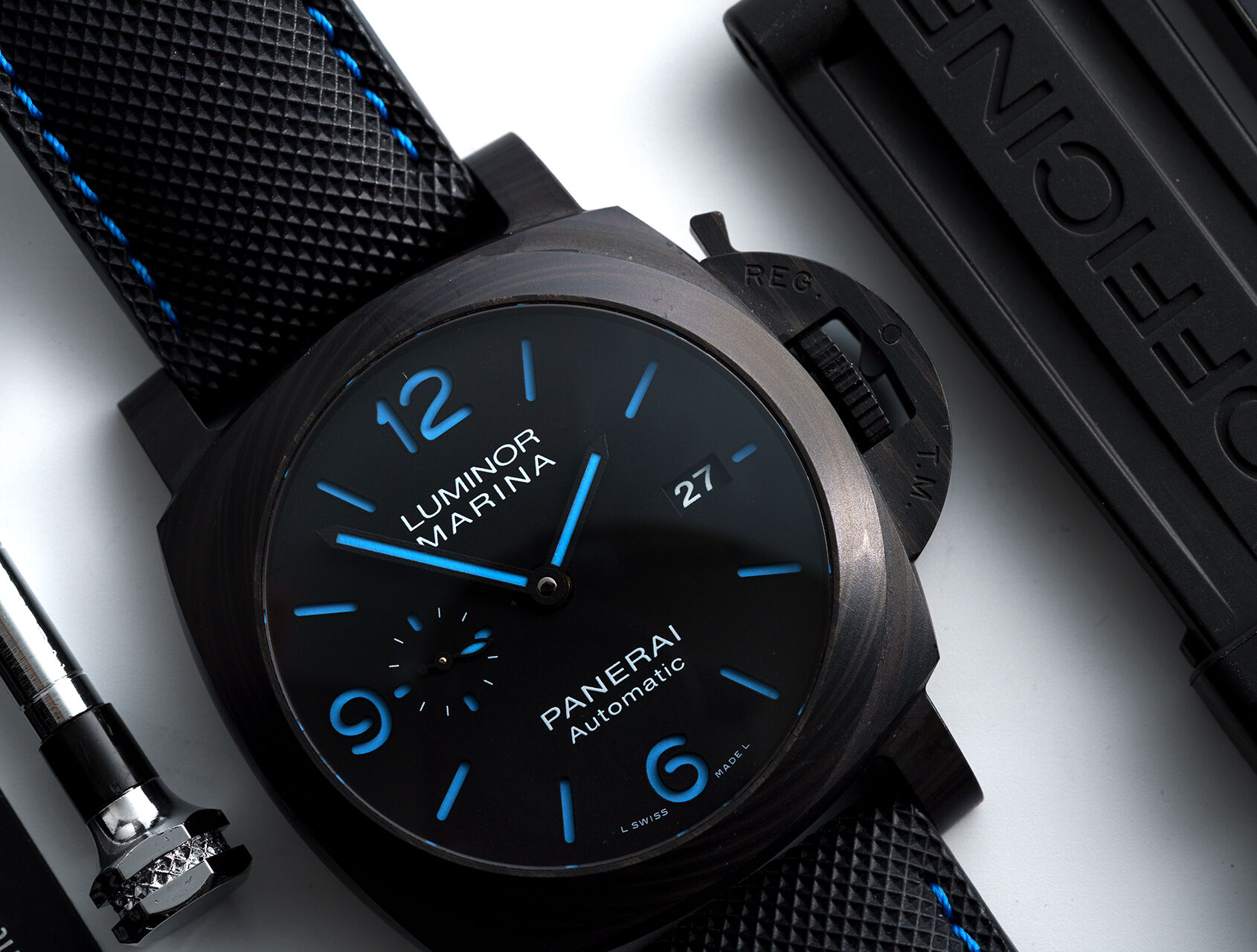 ref PAM01661 | Panerai Luminor Marina Carbotech | Panerai Panerai Luminor Marina Carbotech