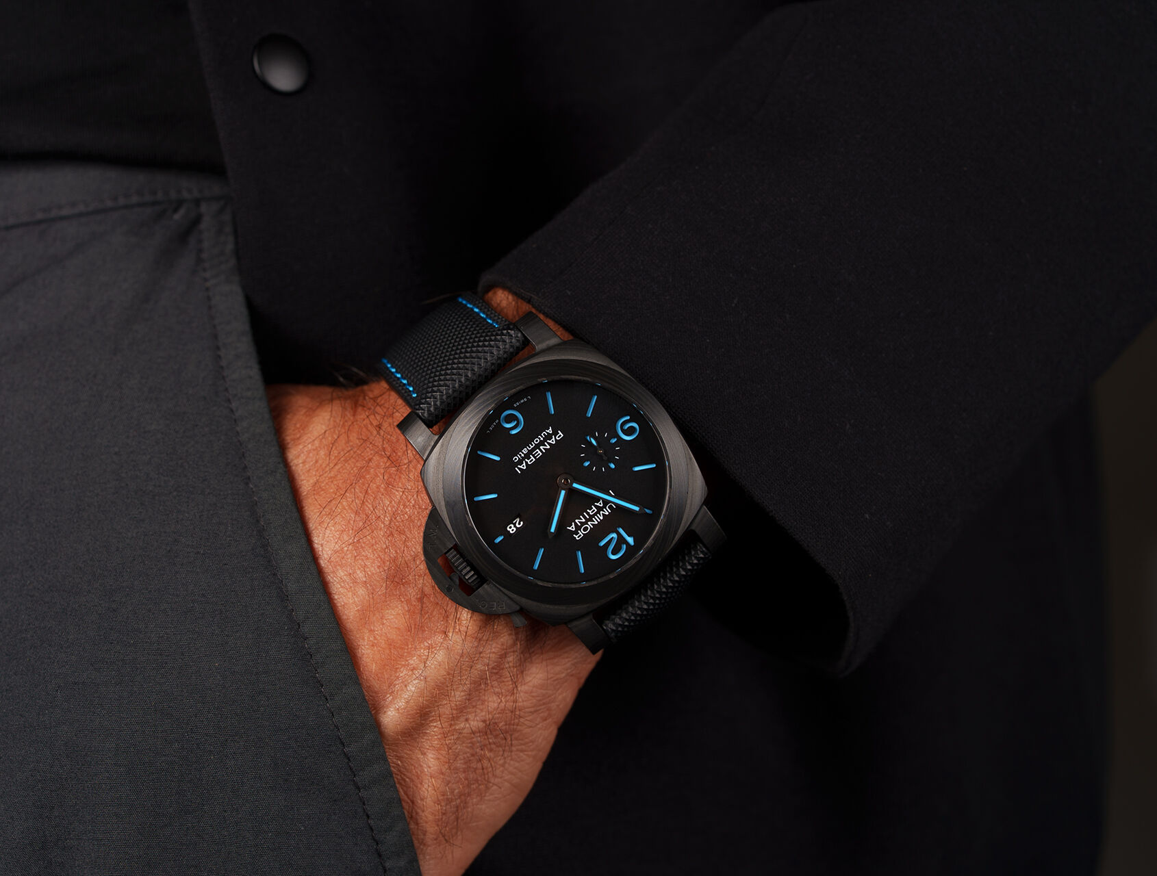 ref PAM01661 | Panerai Luminor Marina Carbotech | Panerai Panerai Luminor Marina Carbotech