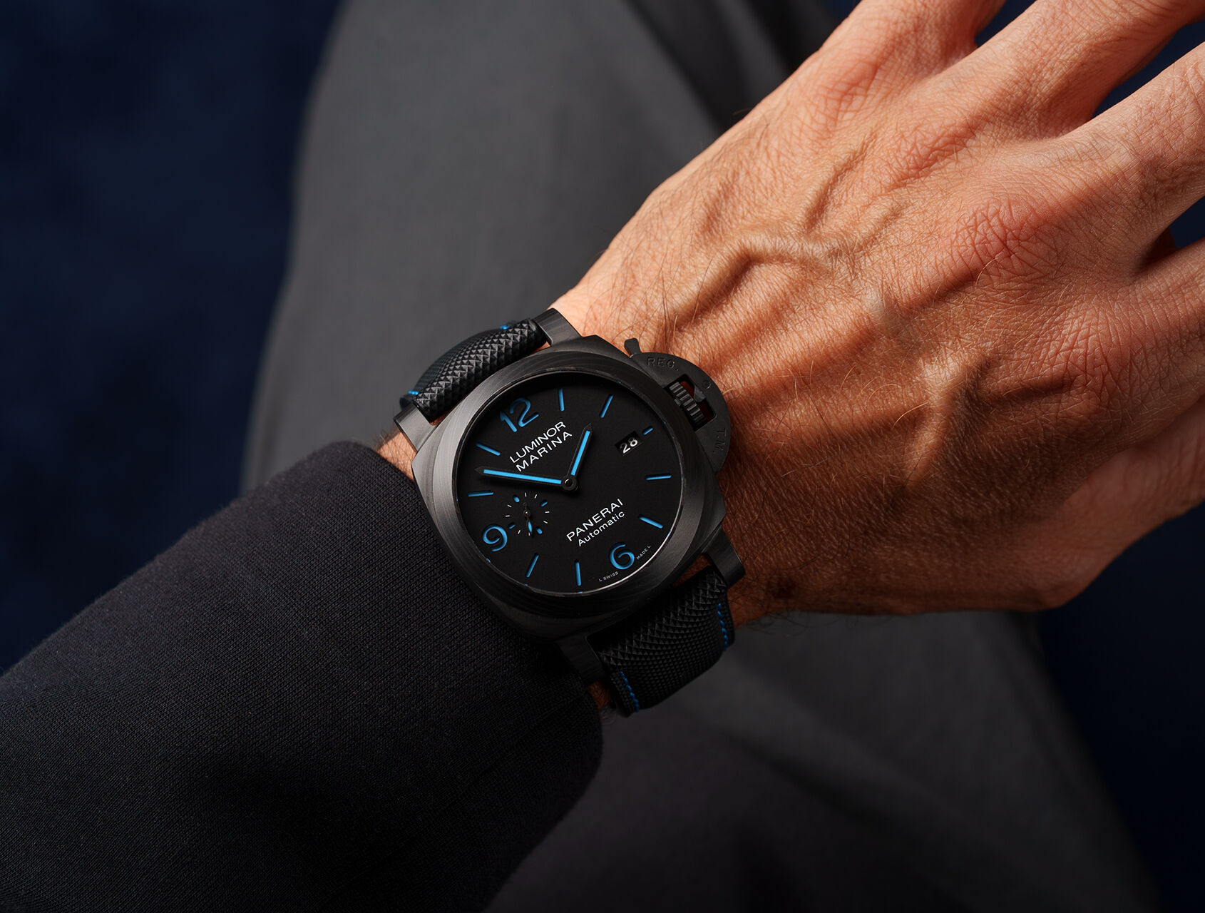 ref PAM01661 | Panerai Luminor Marina Carbotech | Panerai Panerai Luminor Marina Carbotech