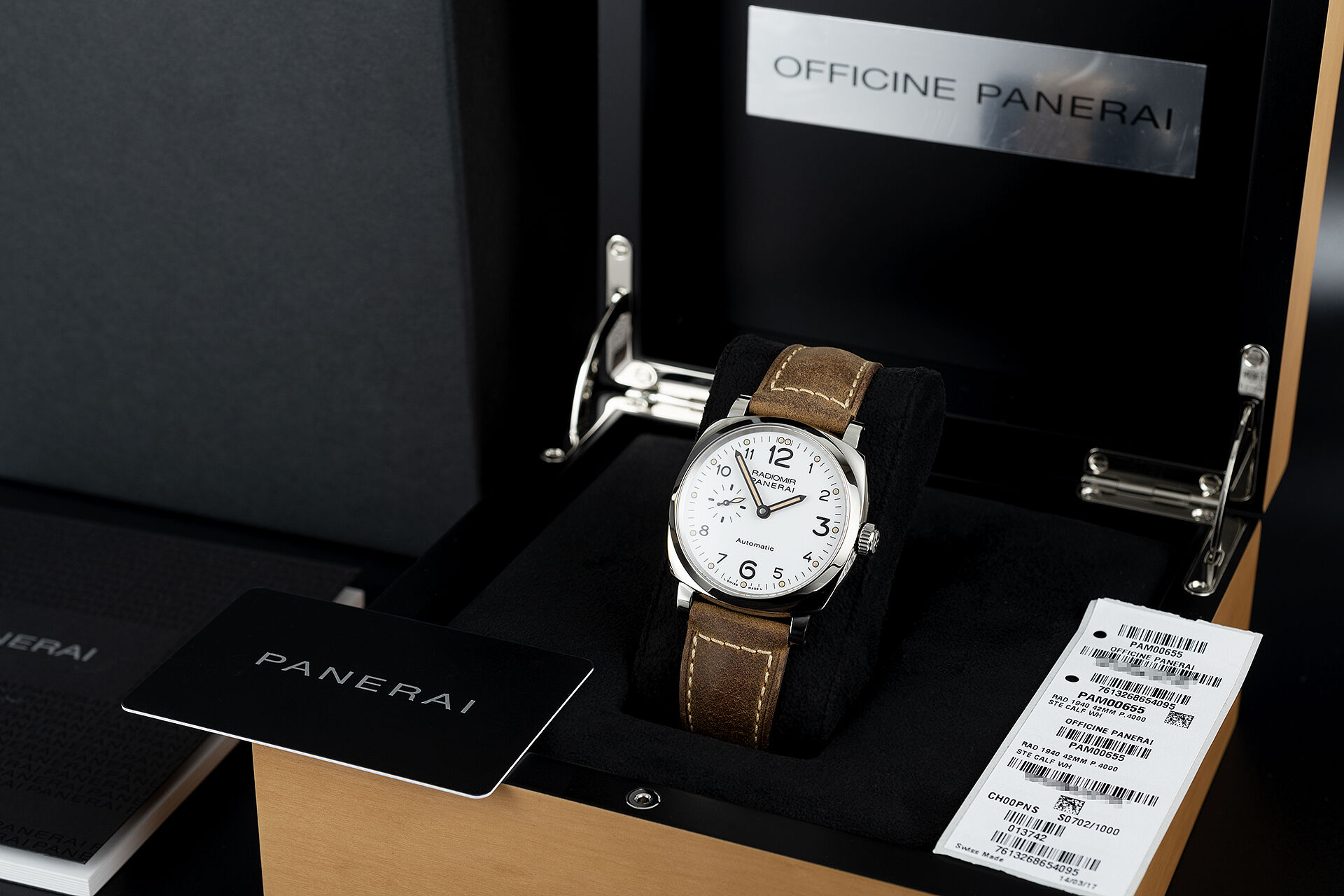 ref PAM00655 | 'Only 1000 Made' | Panerai Radiomir 1940