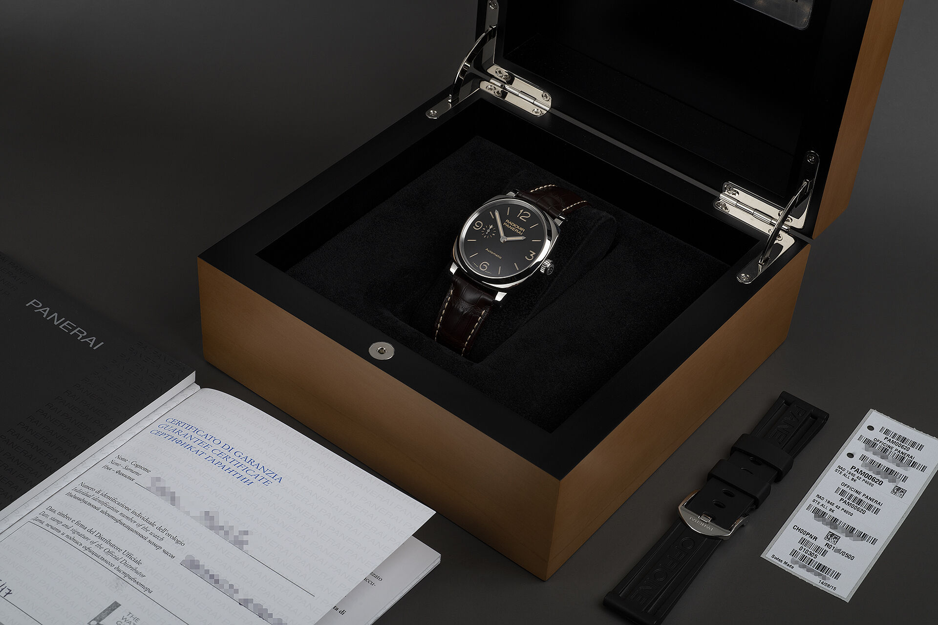 ref PAM00620 | Box & Certificate | Panerai Radiomir 1940