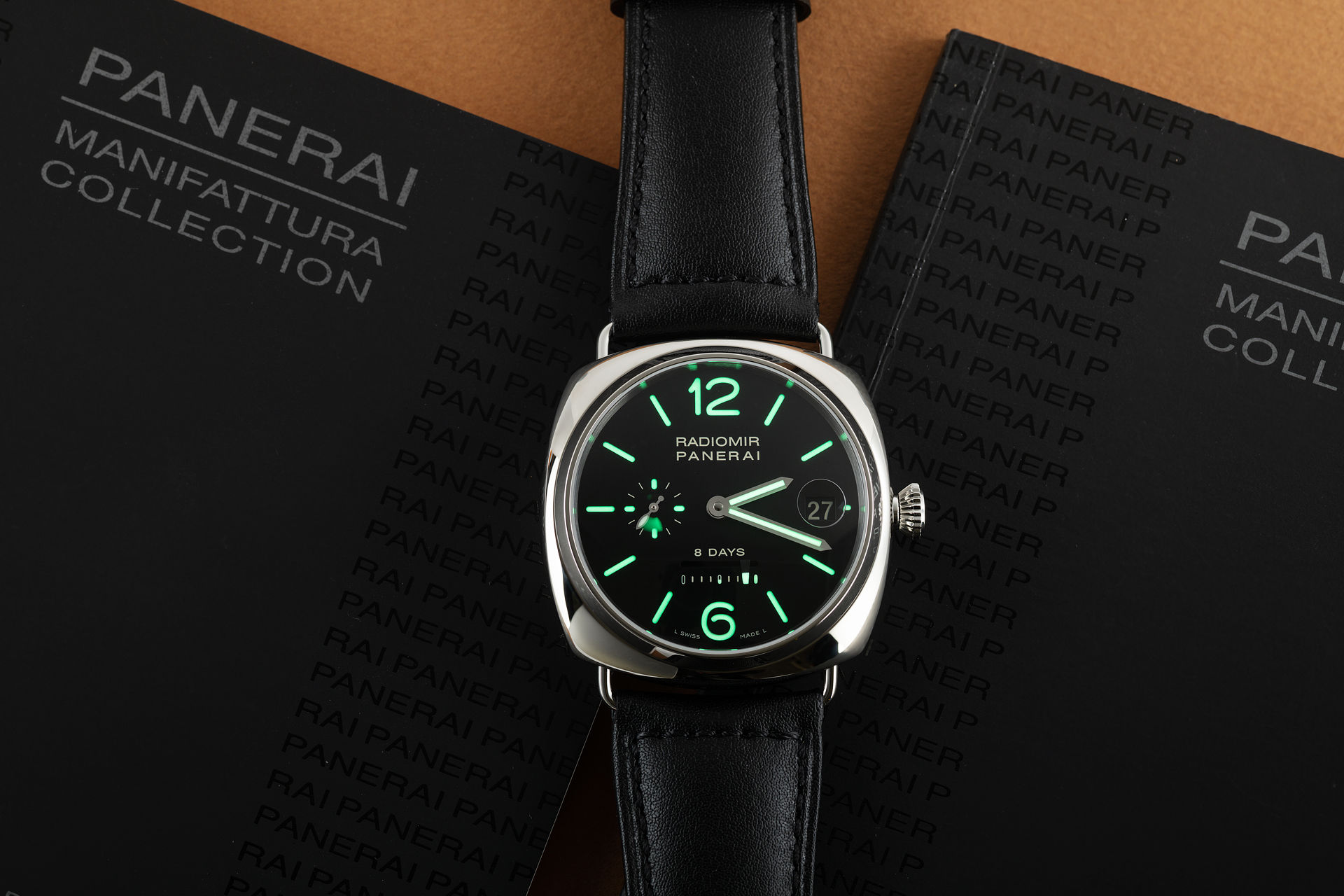 ref PAM 268 | 8 Day Power Reserve | Panerai Radiomir