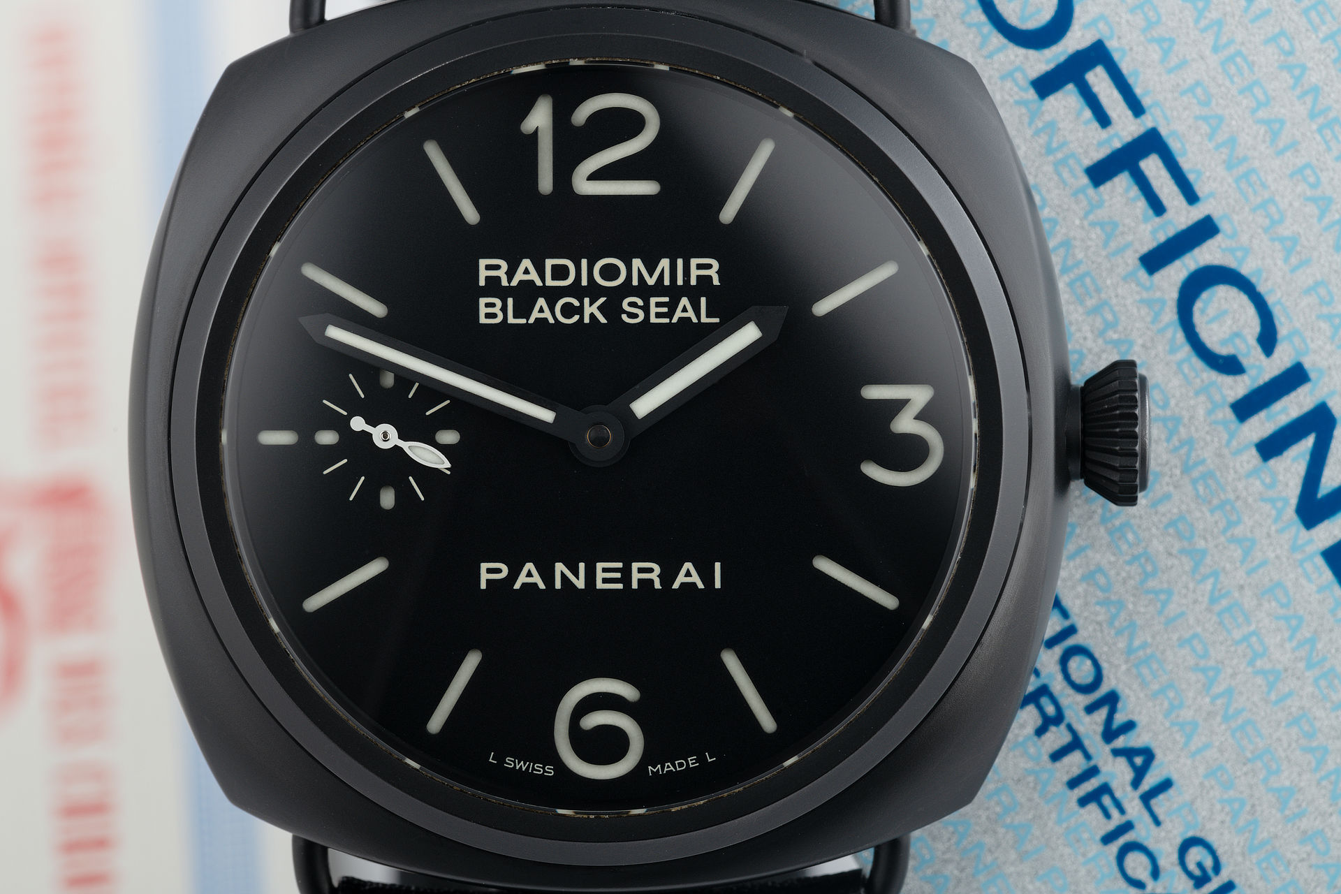 "Ceramic" Complete Set | ref PAM00292 | Panerai Radiomir Black Seal