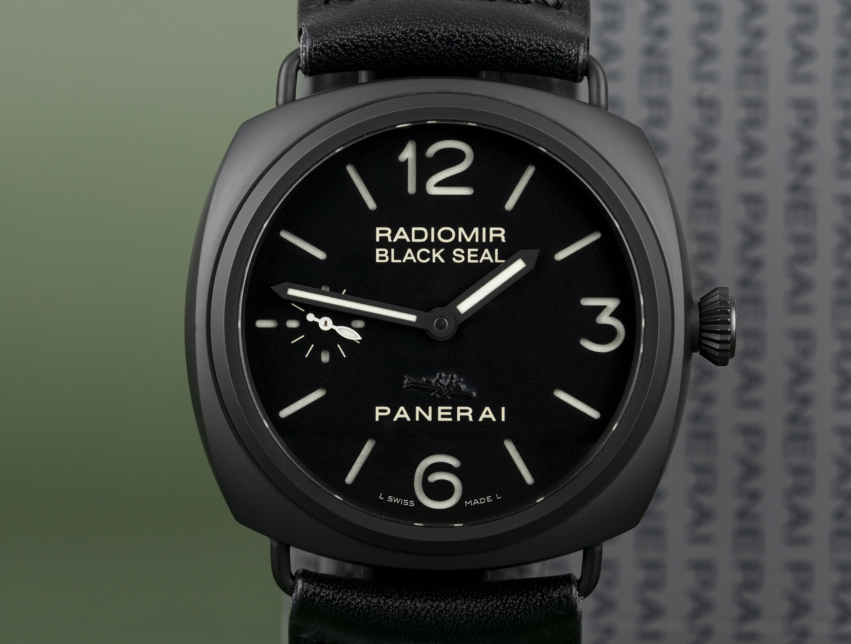 ref PAM00292 | PAM00292 - Torpedo Dial | Panerai Radiomir Black Seal