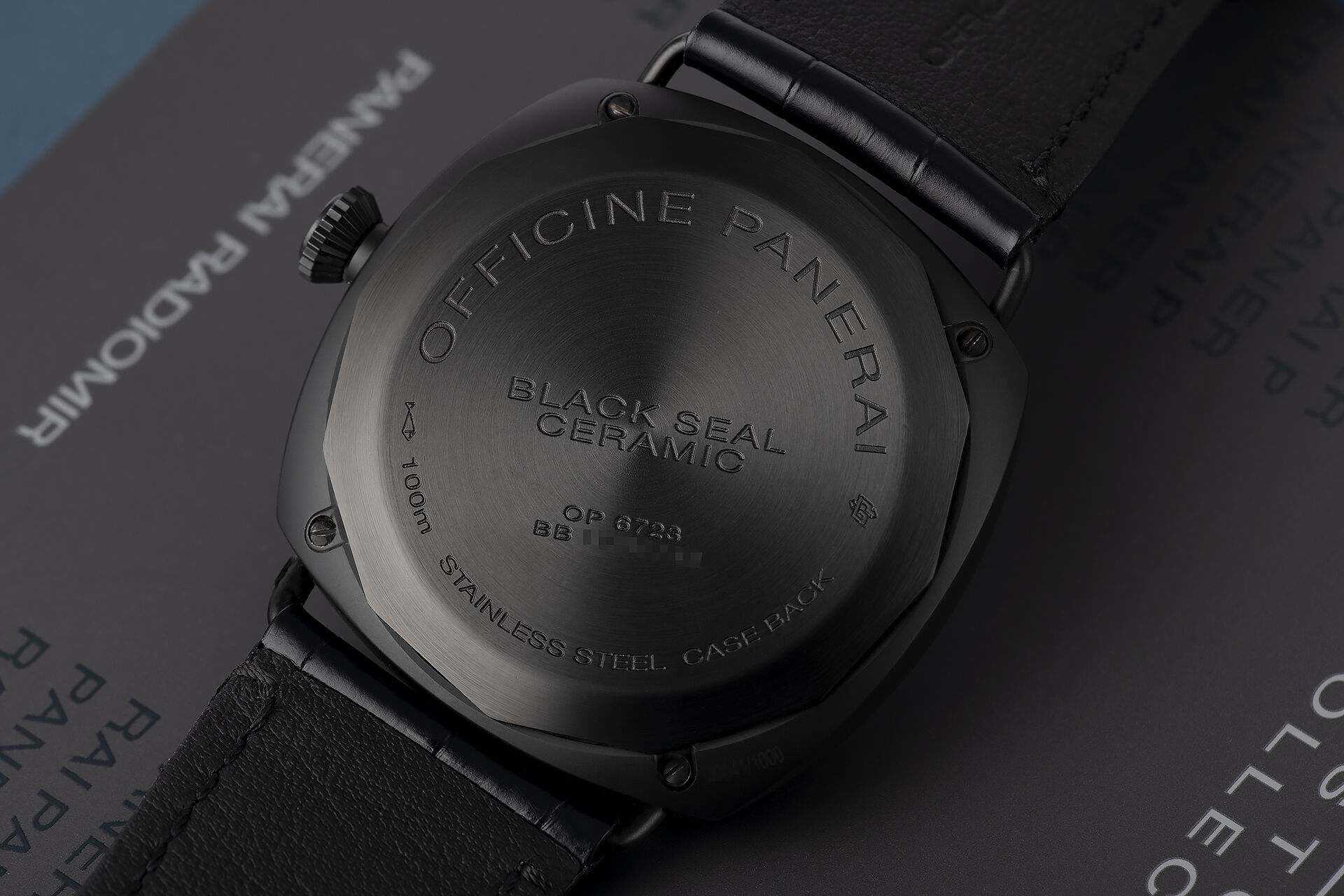 ref PAM00292 | Only 1000 Made | Panerai Radiomir Black Seal