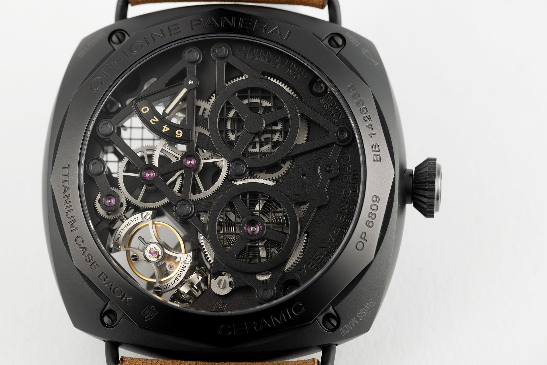 Skeleton Tourbillon GMT | ref PAM00350 | Panerai Radiomir