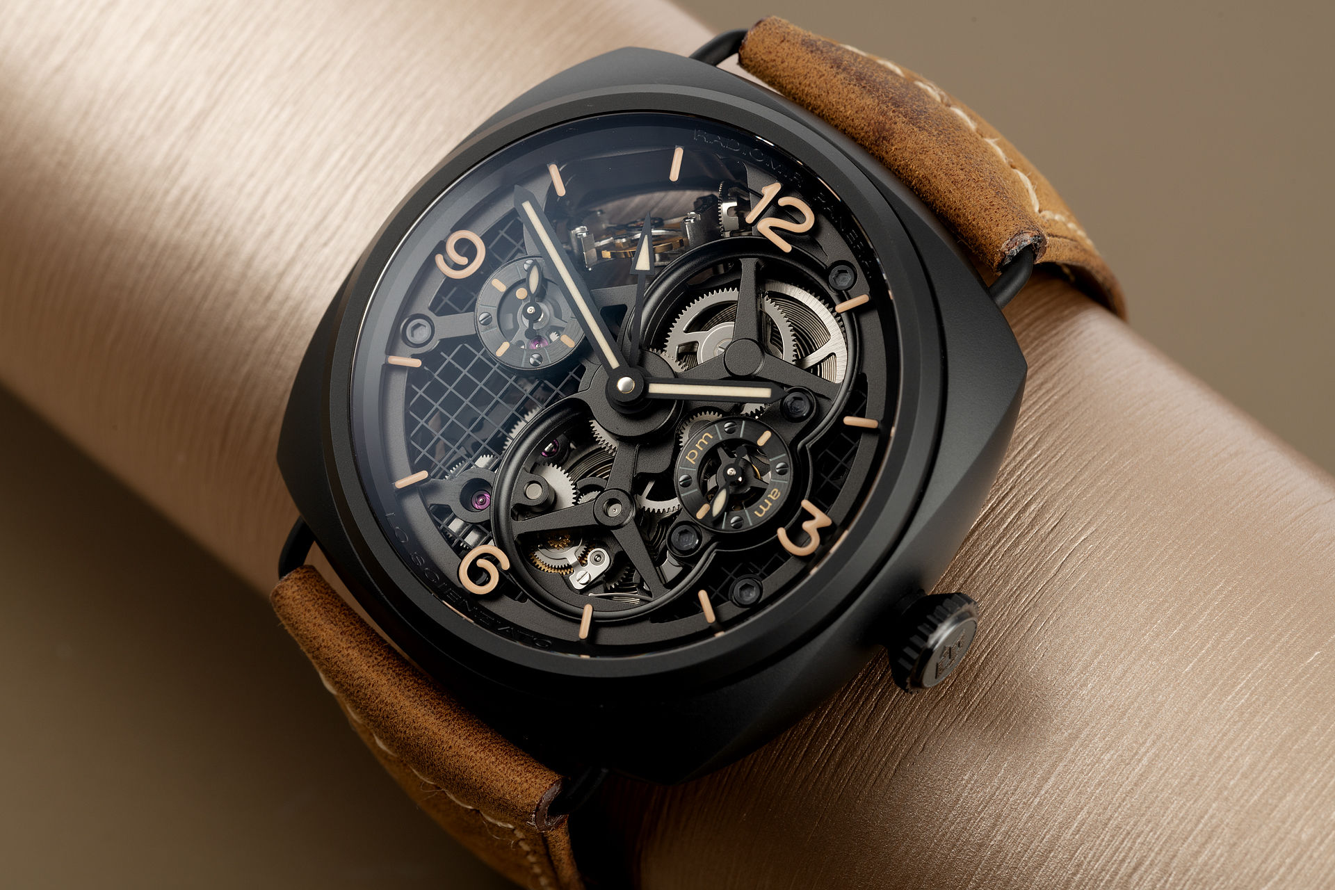 Skeleton Tourbillon GMT | ref PAM00350 | Panerai Radiomir