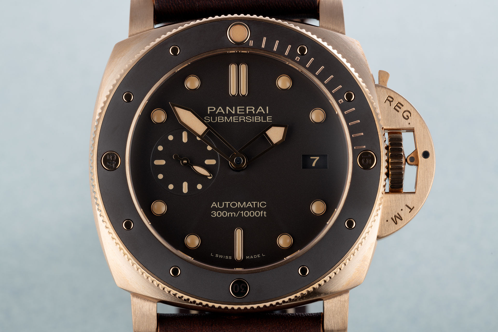 ref PAM00968 | 'Brand New' 47mm Full Set  | Panerai Submersible Bronzo