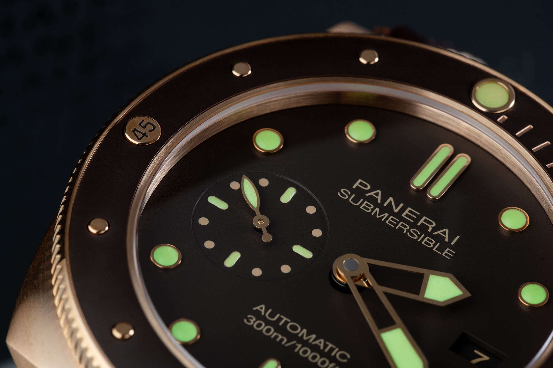 ref PAM00968 | 'Brand New' 47mm Full Set  | Panerai Submersible Bronzo