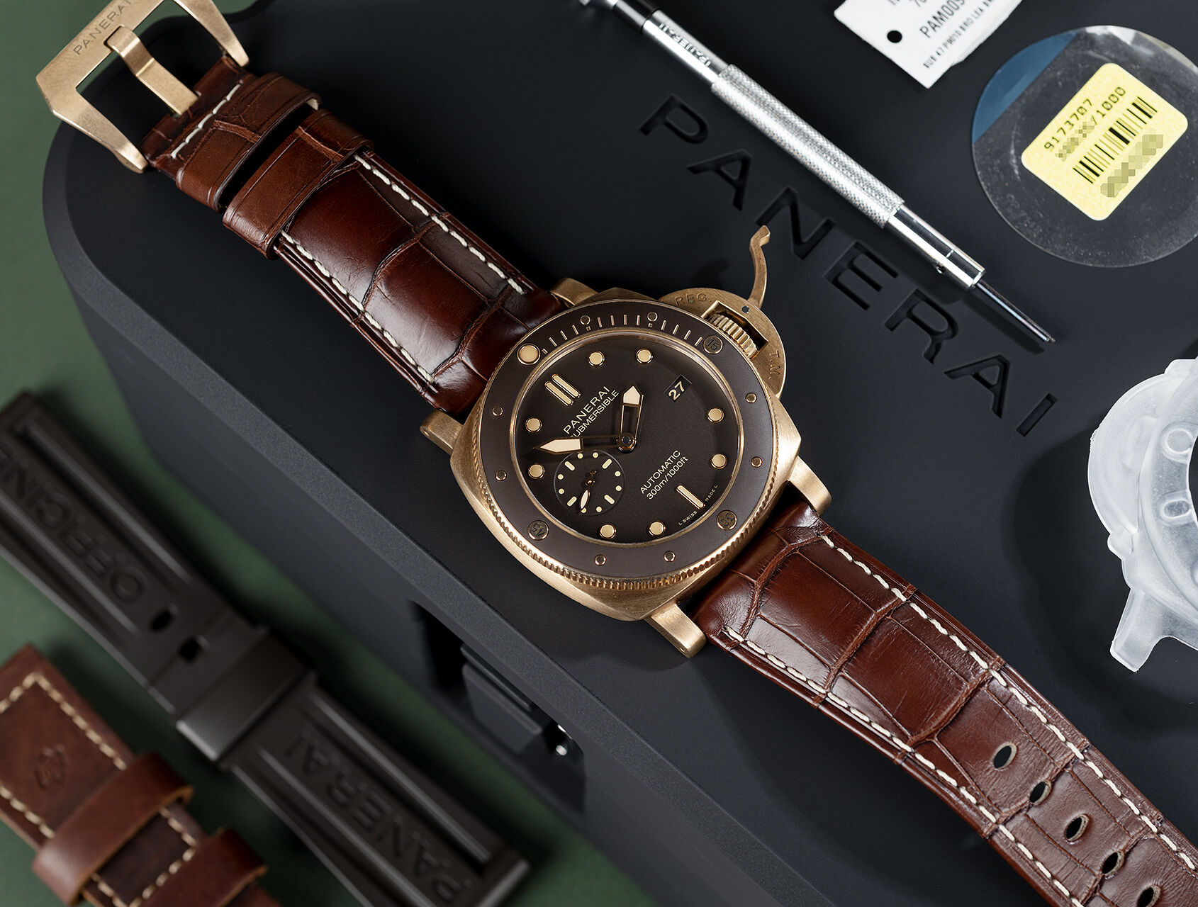 ref PAM00968 | Brand New 8 year wartranty  | Panerai Submersible Bronzo