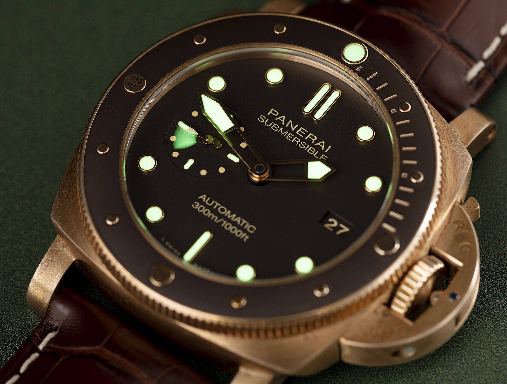 ref PAM00968 | Brand New 8 year wartranty  | Panerai Submersible Bronzo