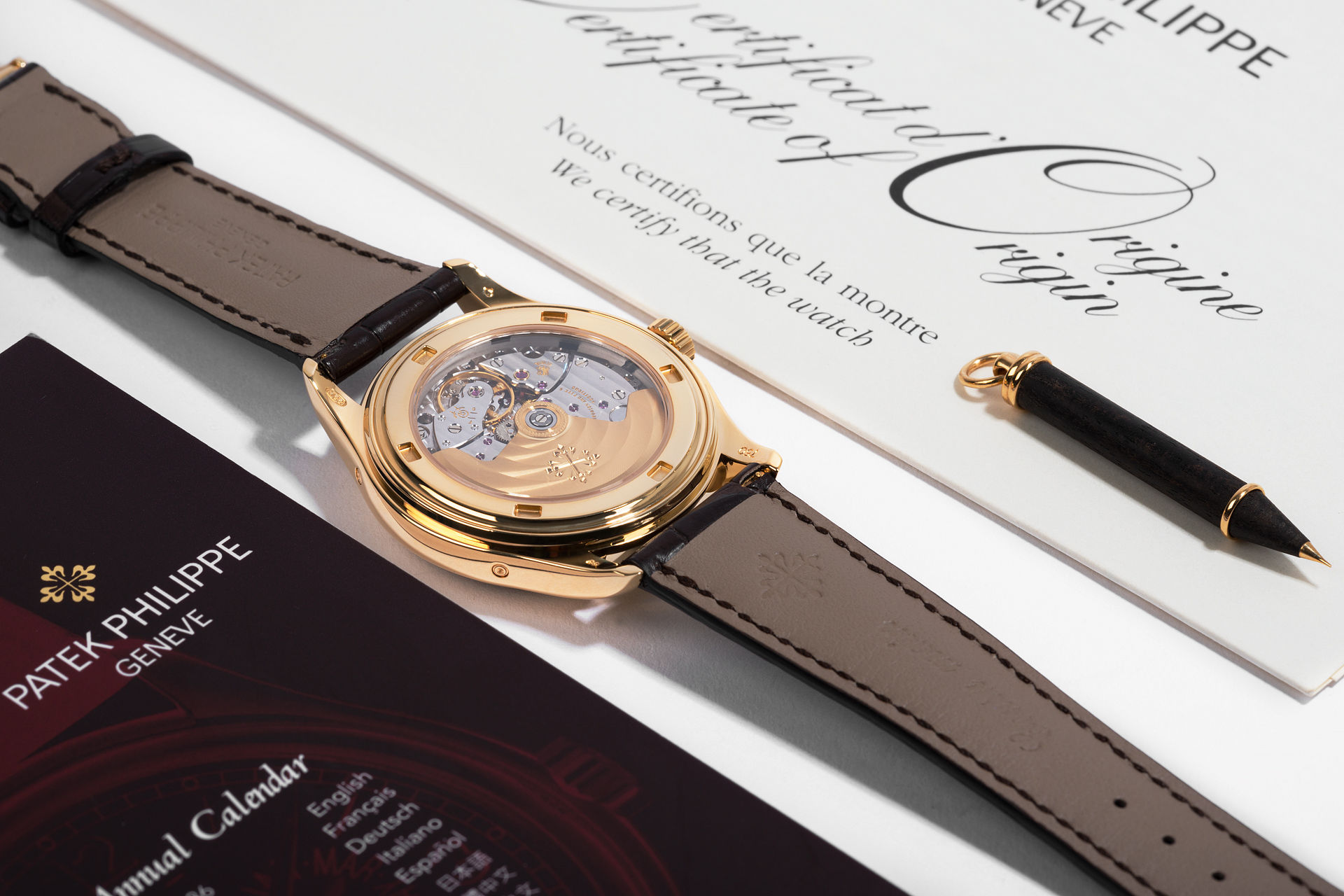 ref 5146J-001 | 18ct Yellow Gold 'Complete Set' | Patek Philippe Annual Calendar