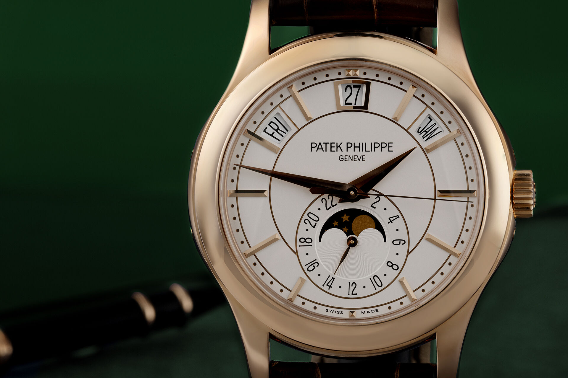 tham khảo 5205R |  Tình trạng mới |  Lịch hàng năm của Patek Philippe