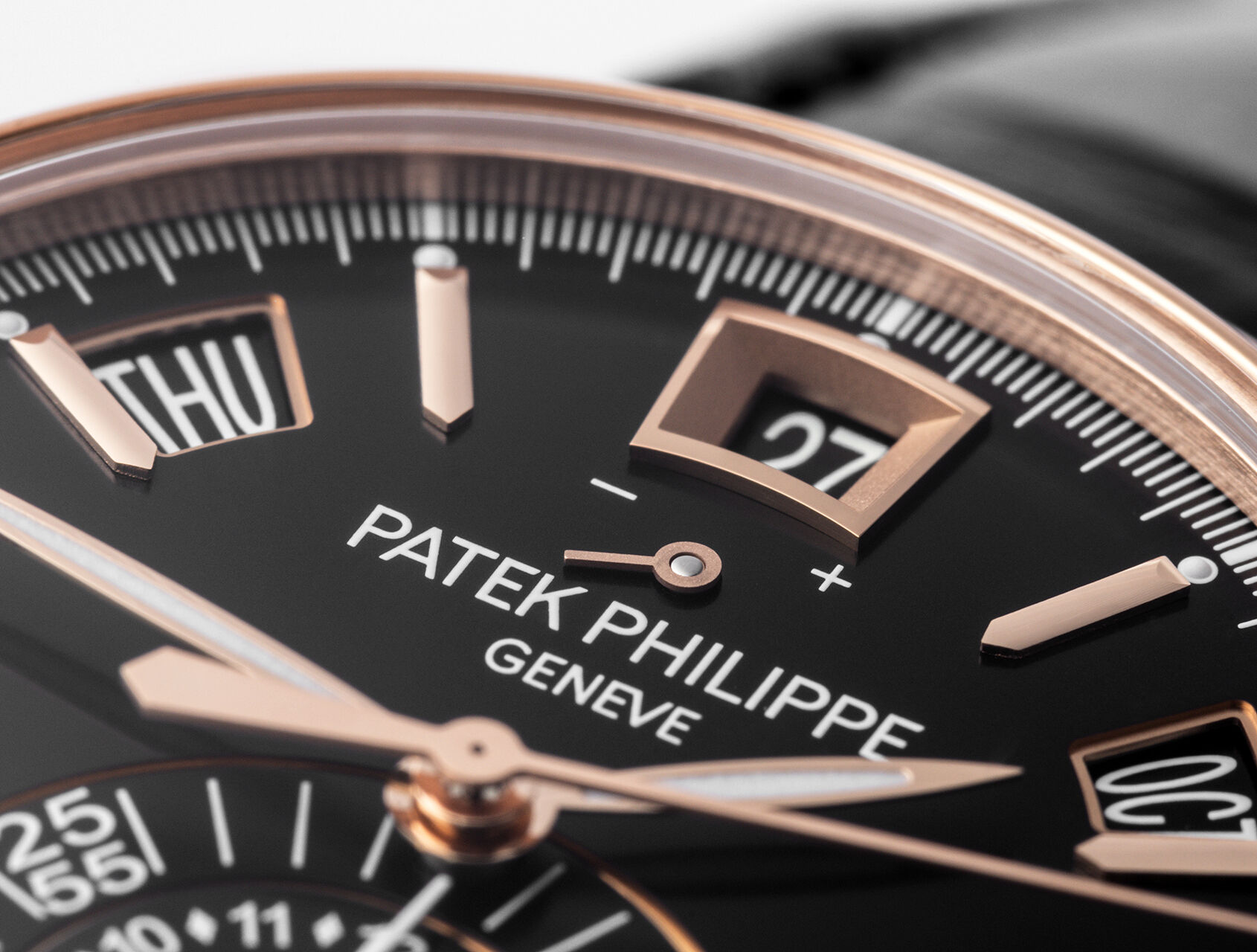 ref 5960R-012 | Rare Black Dial '1 Year Only' | Patek Philippe Annual Calendar Chronograph