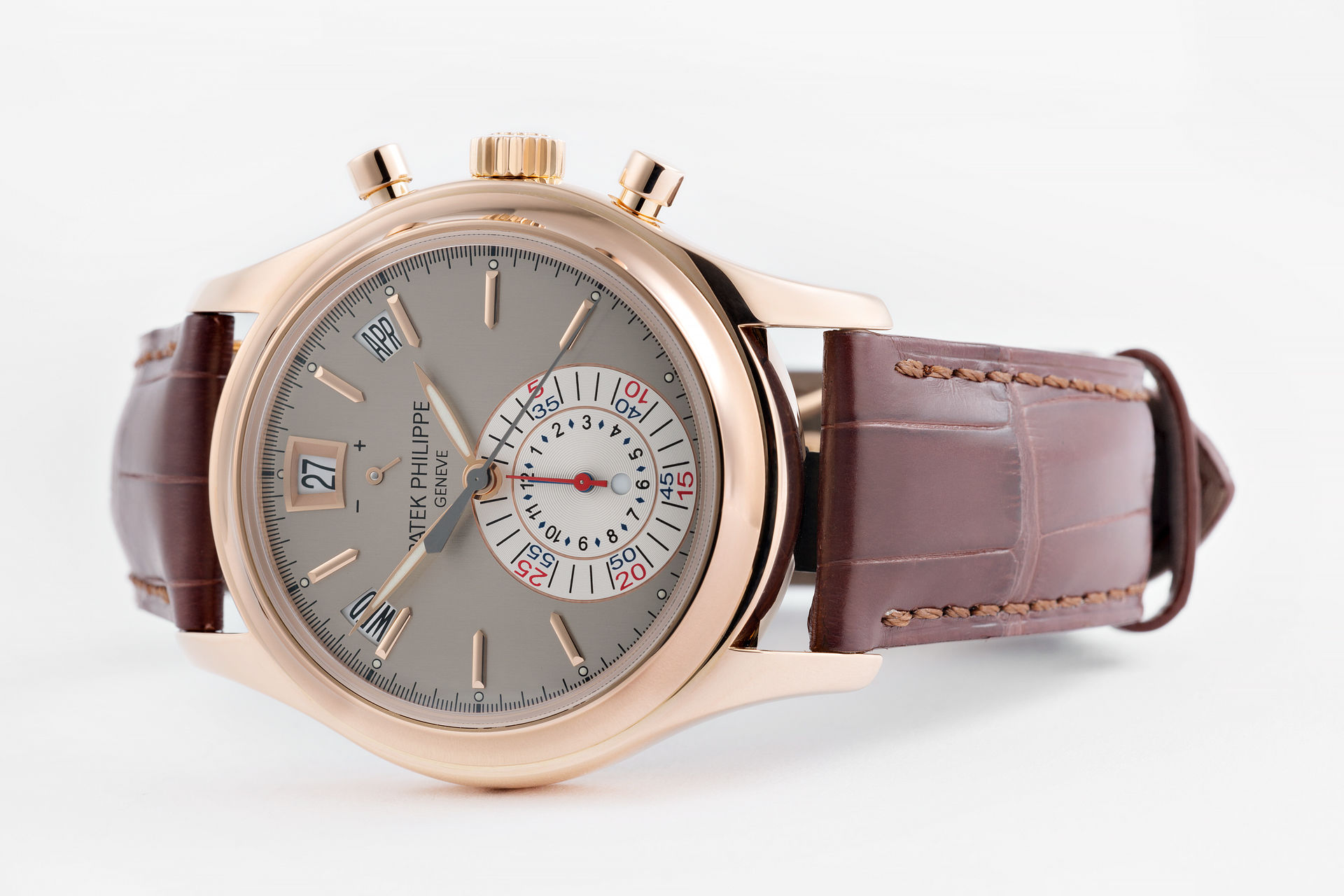 ref 5960R-001 | Rose Gold 'UK Supplied' | Patek Philippe Annual Calendar Chronograph