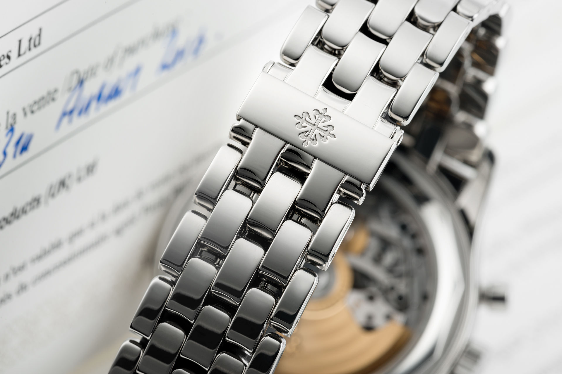 ref 5960/1A-001 | Stainless Steel Complete Set | Patek Philippe Annual Calendar Chronograph