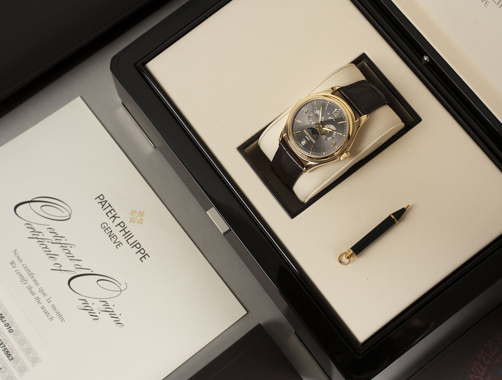 ref 5146J | Grey Sunburst Dial | Patek Philippe Annual Calendar