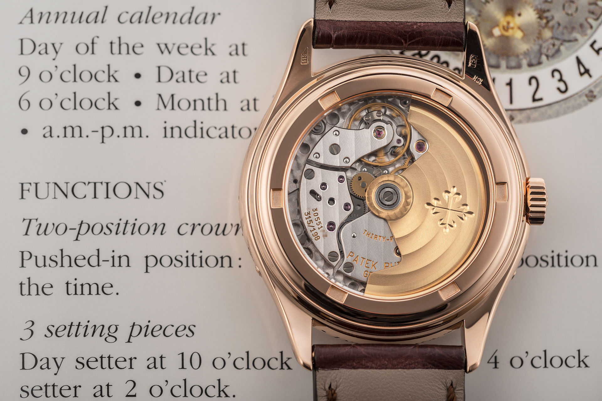 ref 5035R | Rose Gold 'Box and Papers' | Patek Philippe Annual Calendar