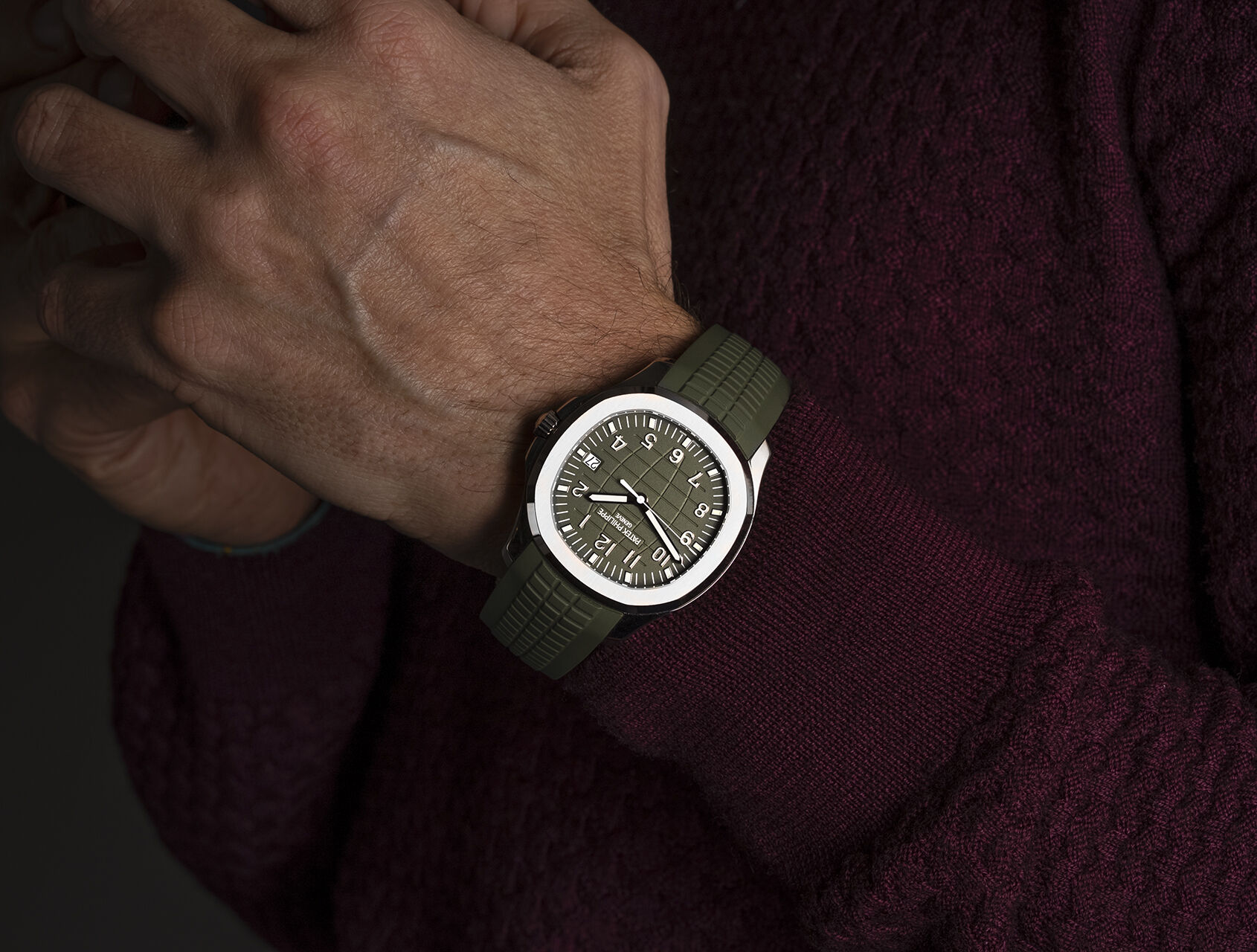 ref 5168G-010 | 5168G-010 - White Gold | Patek Philippe Aquanaut