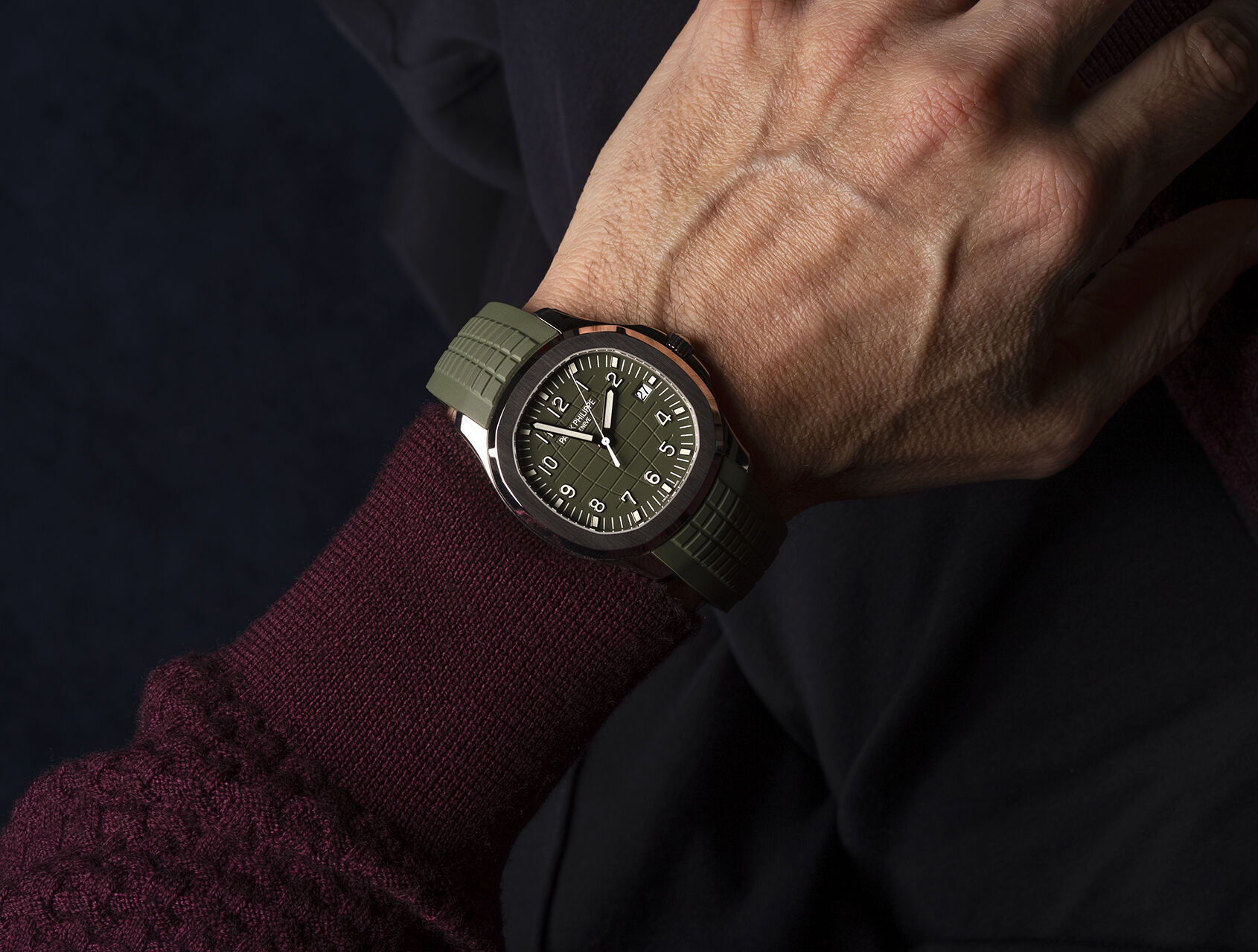 ref 5168G-010 | 5168G-010 - White Gold | Patek Philippe Aquanaut