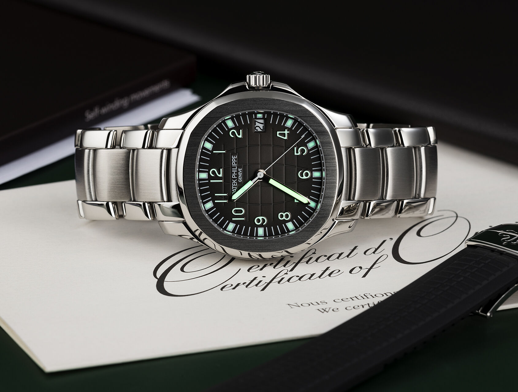 ref 5167A-001 | 5167A-001 - Box & Certificate | Patek Philippe Aquanaut