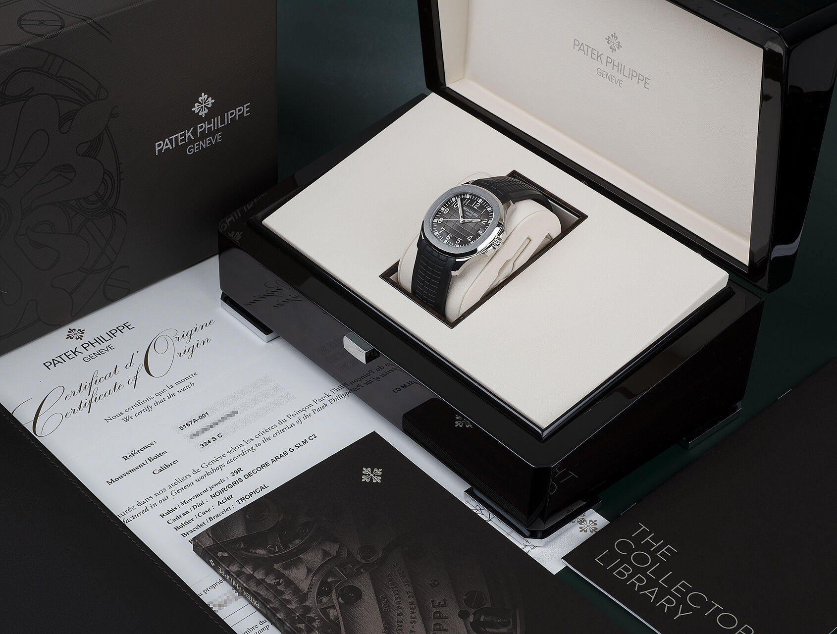 ref 5167A-001 | 5167A-001 - Box & Certificate | Patek Philippe Aquanaut