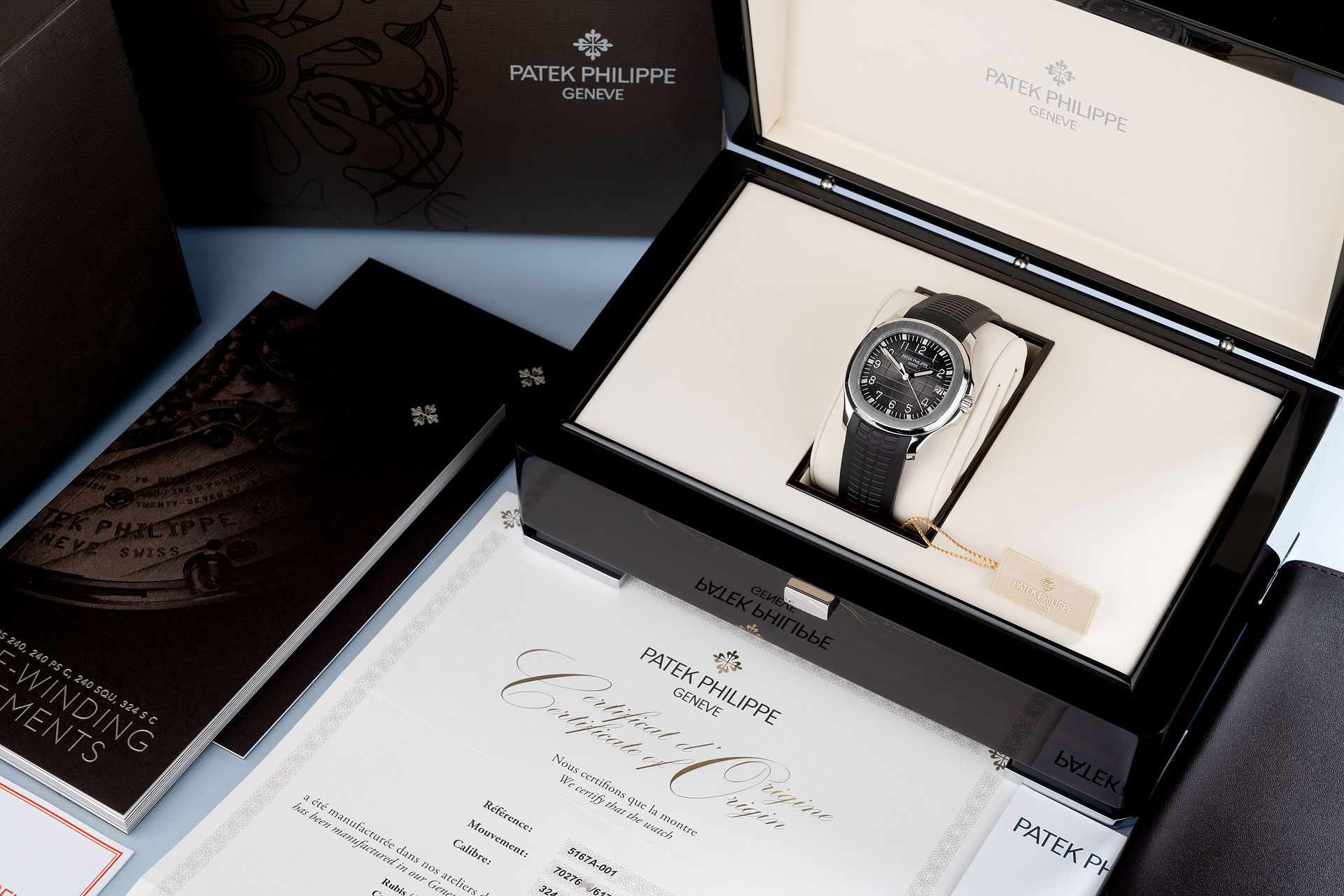 "Full Set" Under Patek Warranty | ref 5167A-001 | Patek Philippe Aquanaut